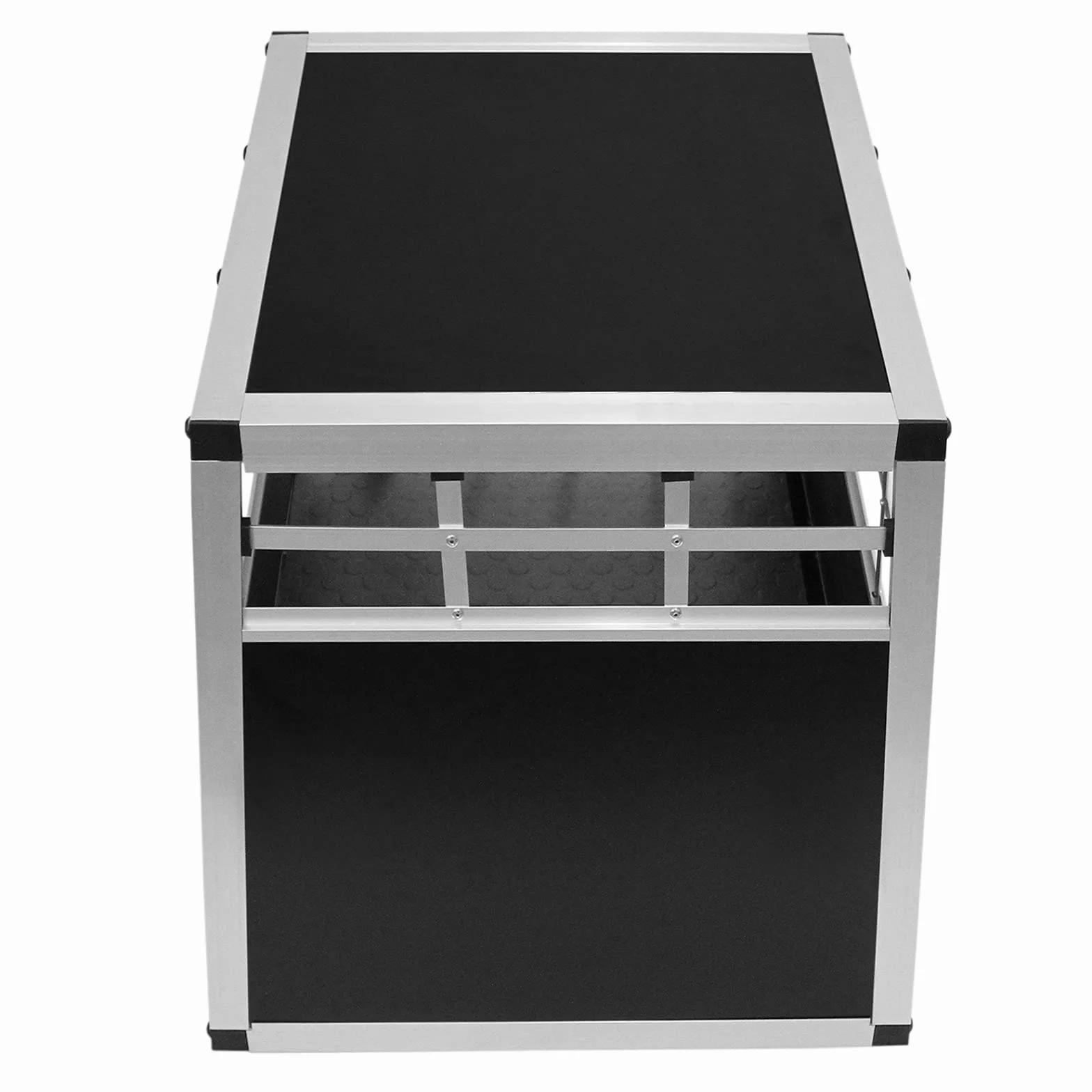 Monstershop - Gabbia Singola per Trasporto Cani e Animali per Bauli Macchine Autovetture - Grande