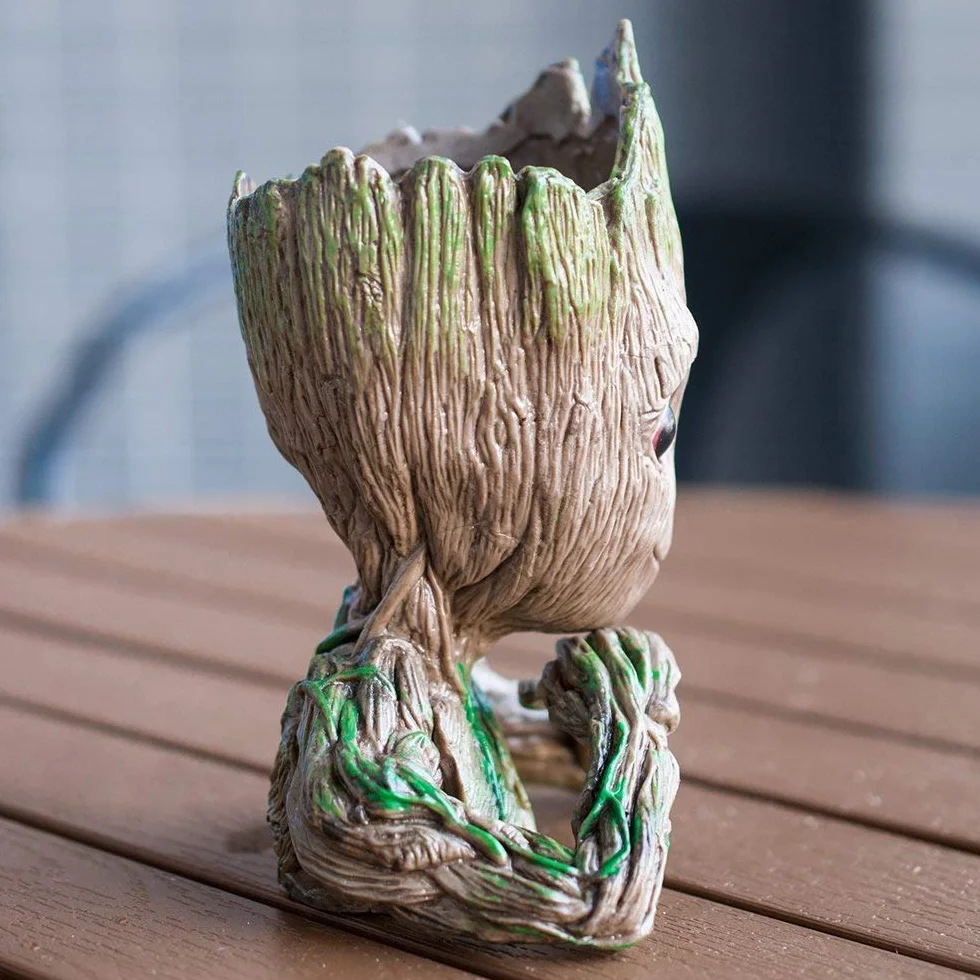 WELLXUNK Vaso da Fiori, Vaso da Fiori Vasi/portapenne, Grande Statuetta Deco da Acquario, Regali per Bambini