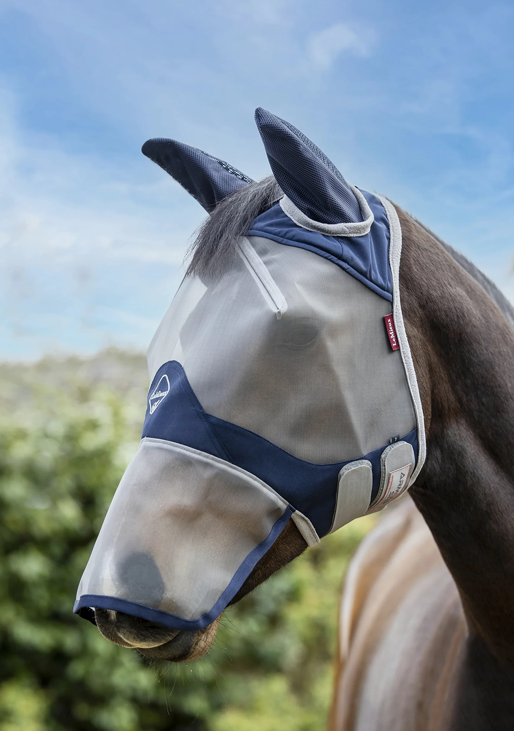 LeMieux Armour Shield Pro Fly Mask Full - Maschera mosche Unisex adulto