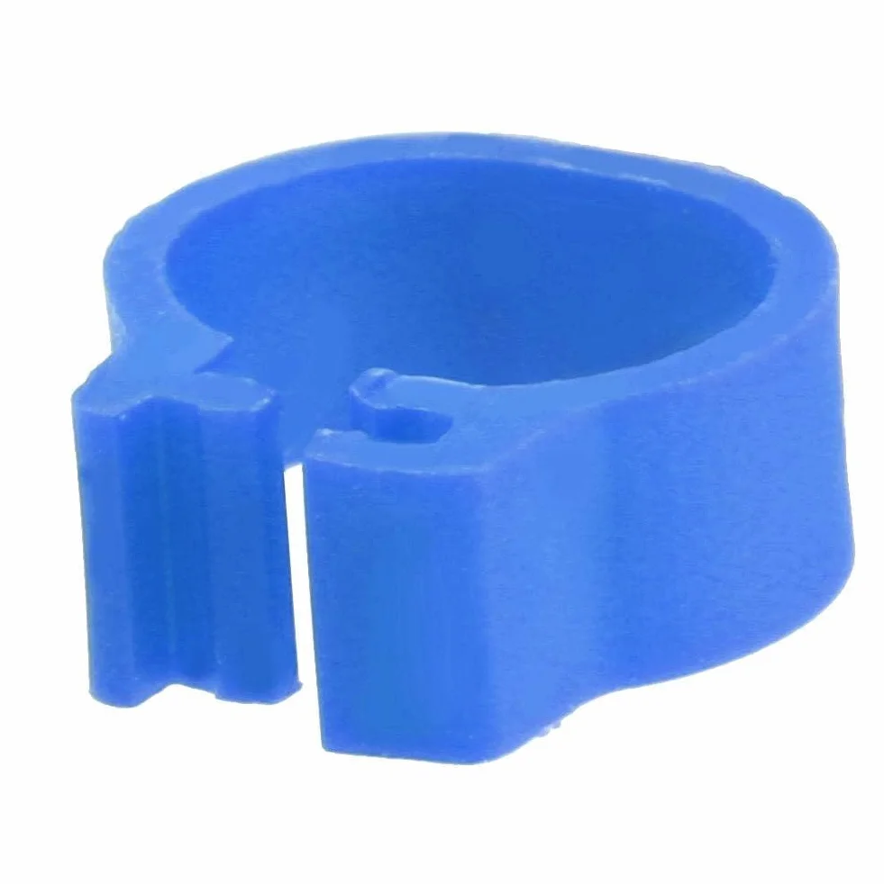 Plastikowe obrączki na nogi dla ptaków 8 mm numerowane zestaw