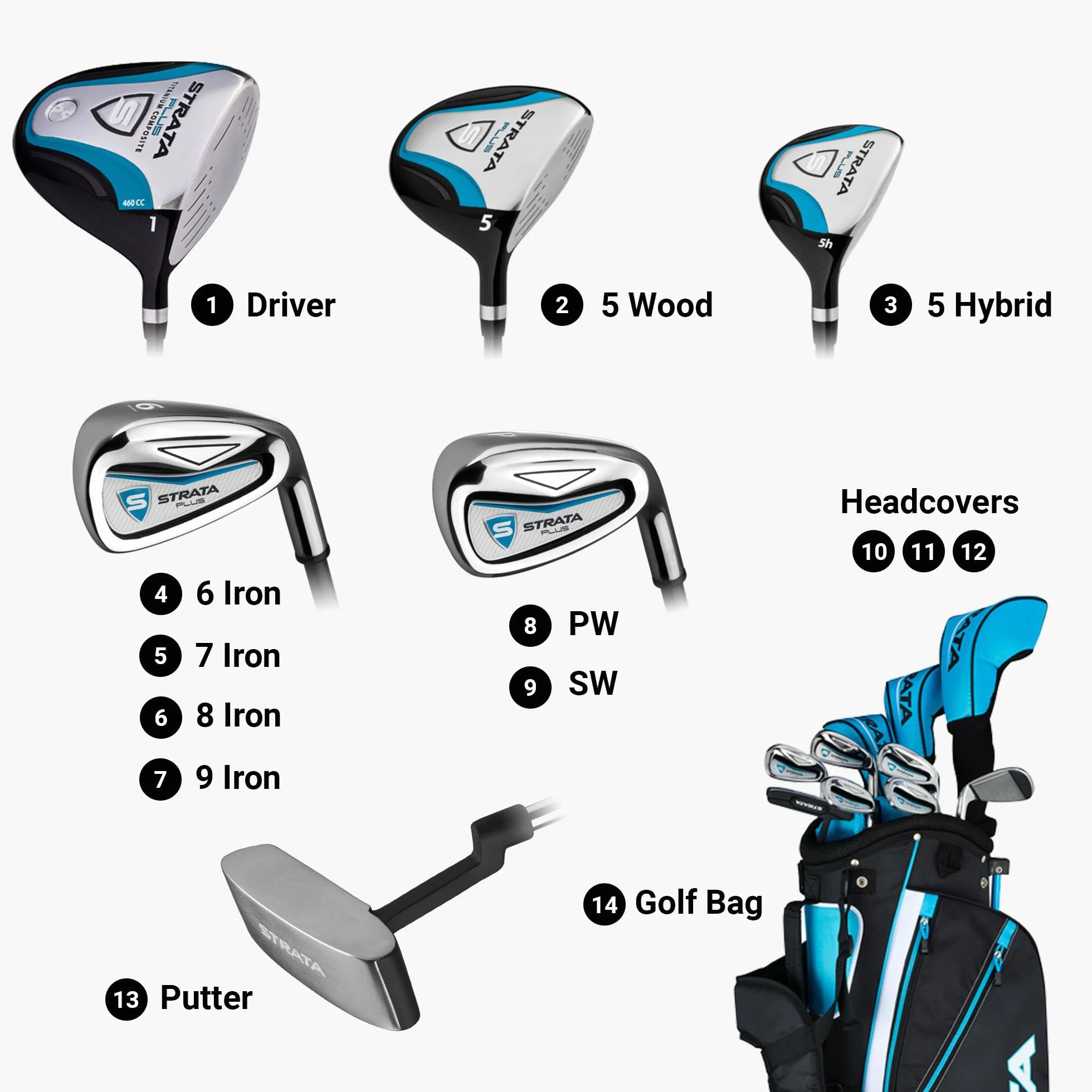 Set mazze da golf da donna