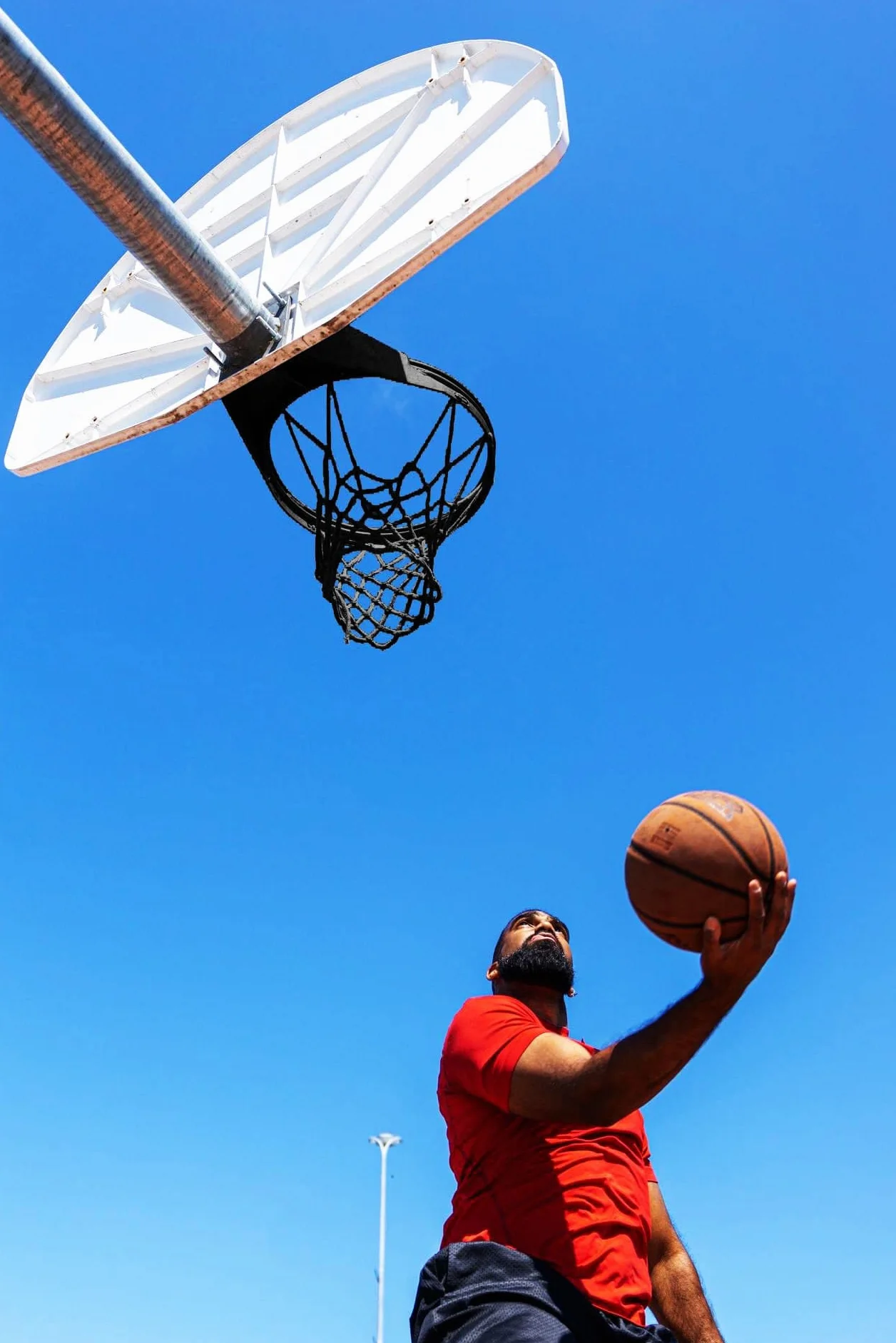Rete da basket di ricambio resistente per bordi standard interni ed esterni