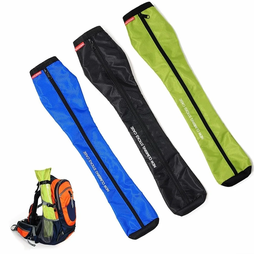 Custodia impermeabile per bastoncini da trekking 76 cm verde