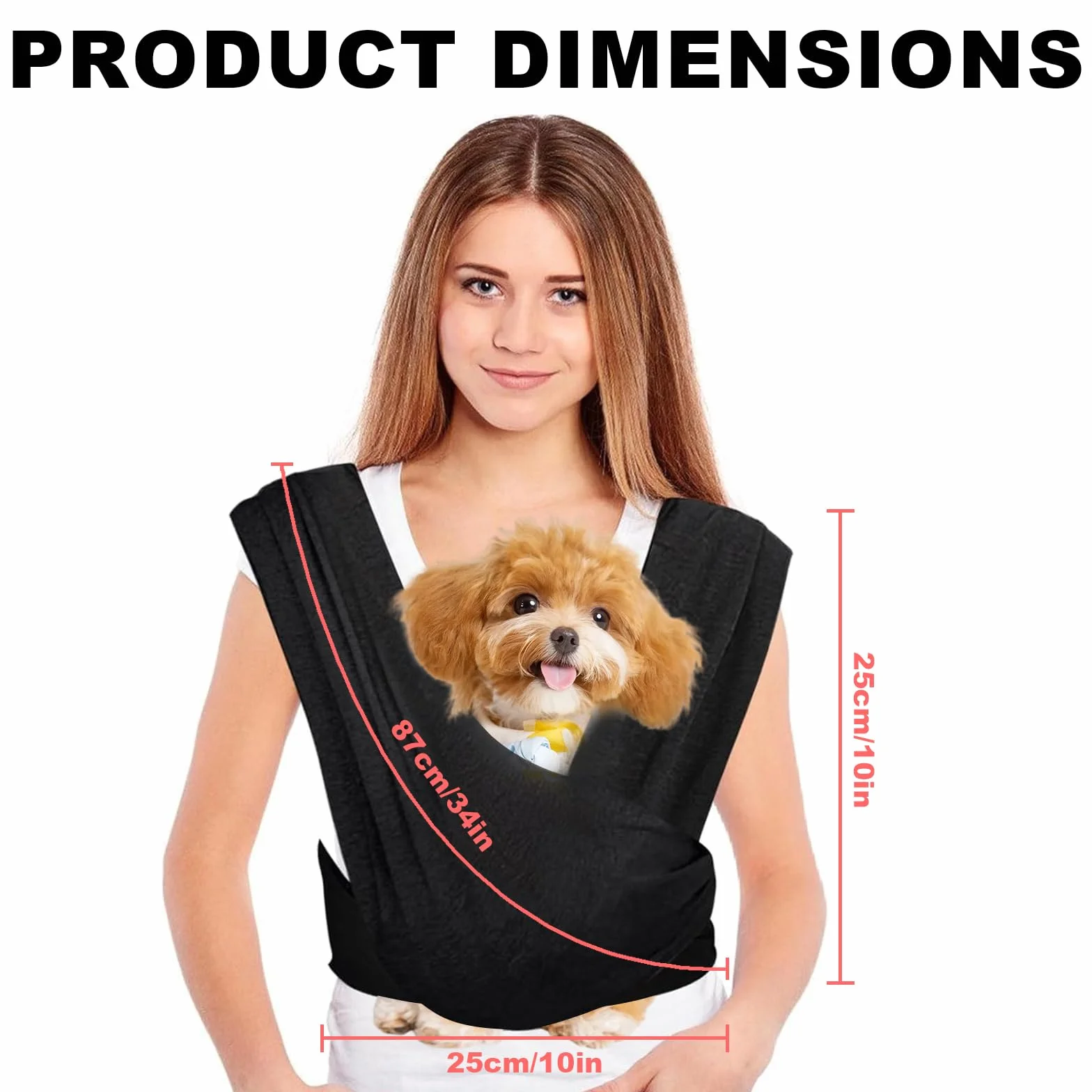Amexo Borsa da Viaggio per Cani, Trasportino da Passeggio Borsa a Tracolla Porta Animali Domestici per Cane Gatto Fino a 9 kg