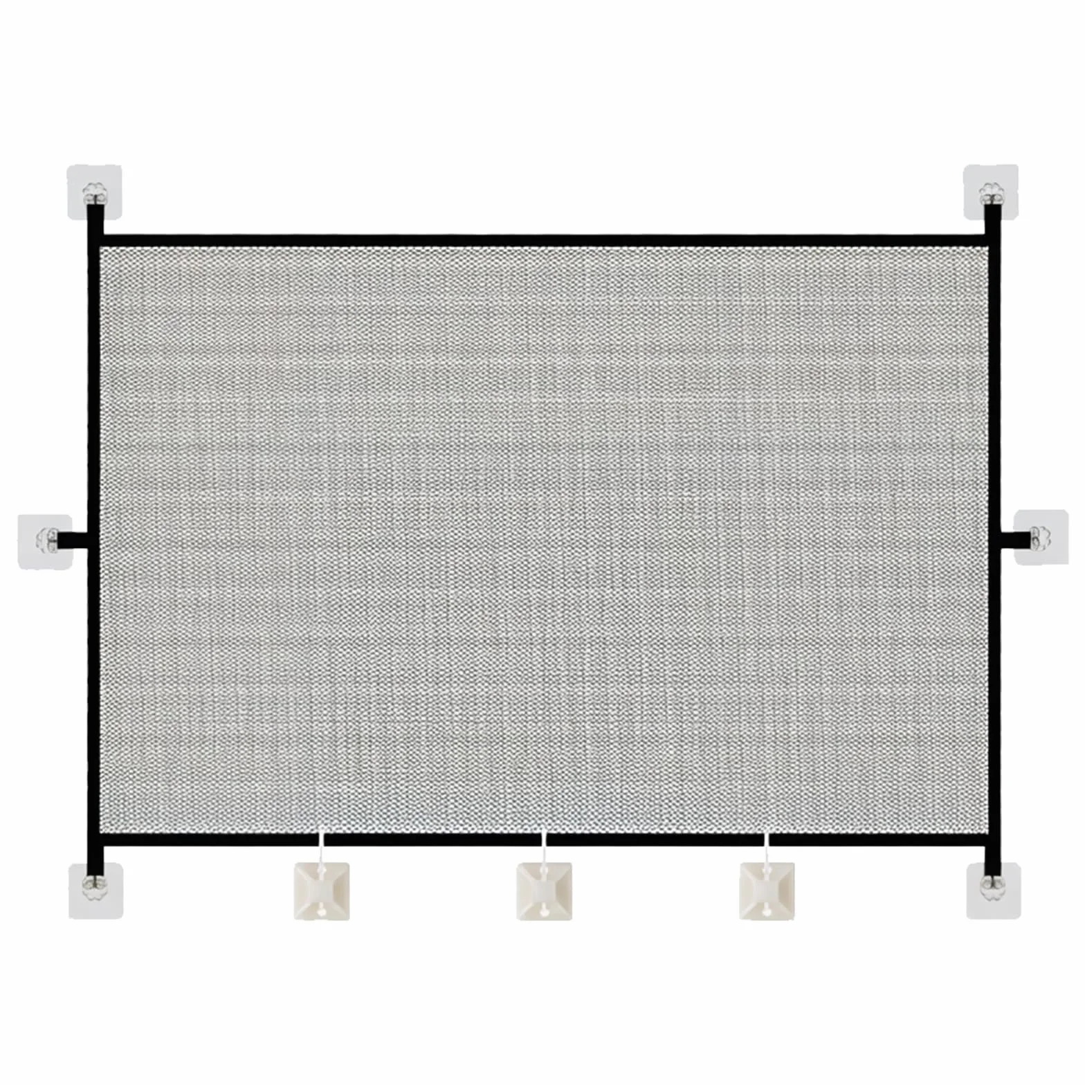 Cancelletto Cani Barriera per Cani Cancello Scale Bambini Animali Domestici 110x72 cm