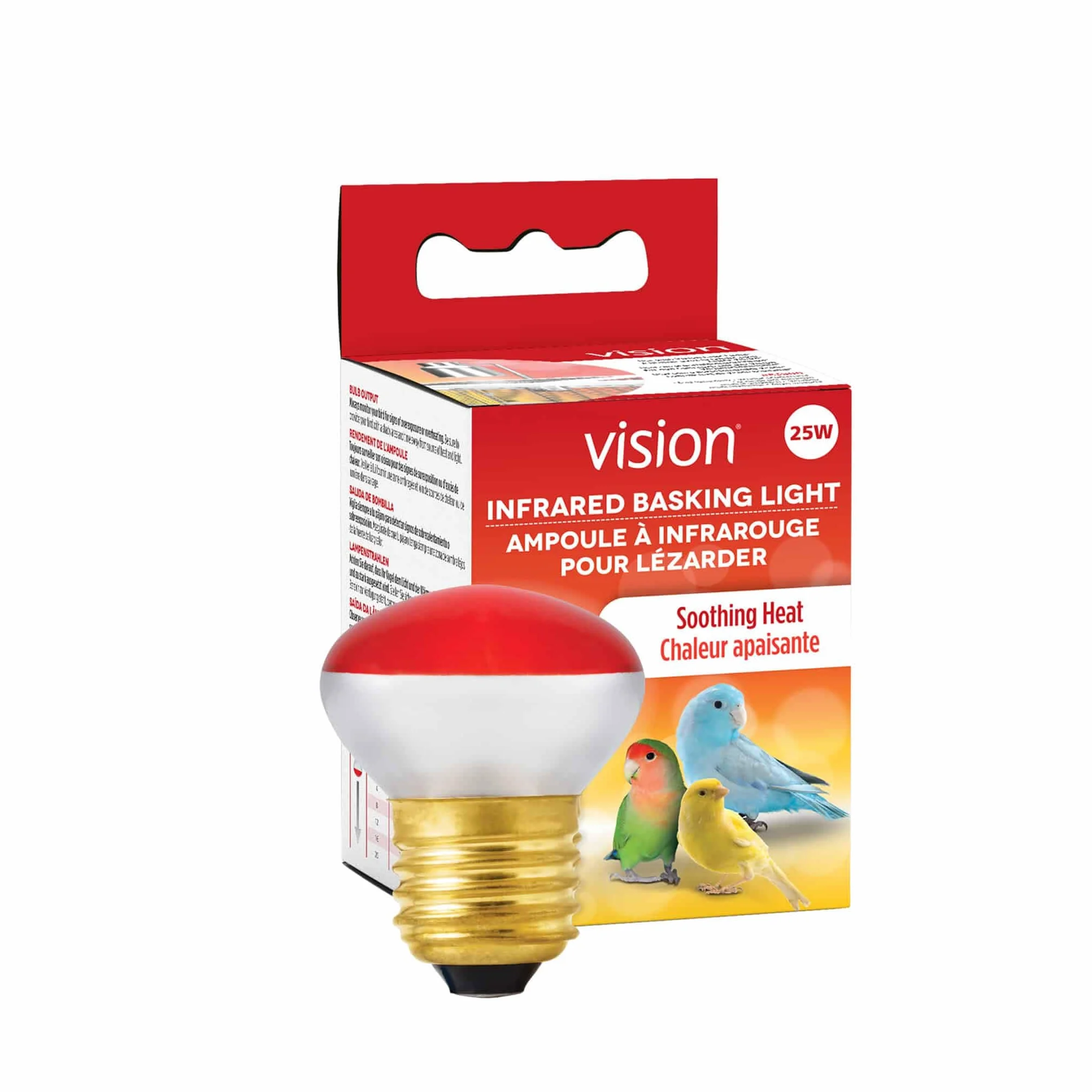 Hari Vision, Lampadina a infrarossi per Uccelli, 25 W