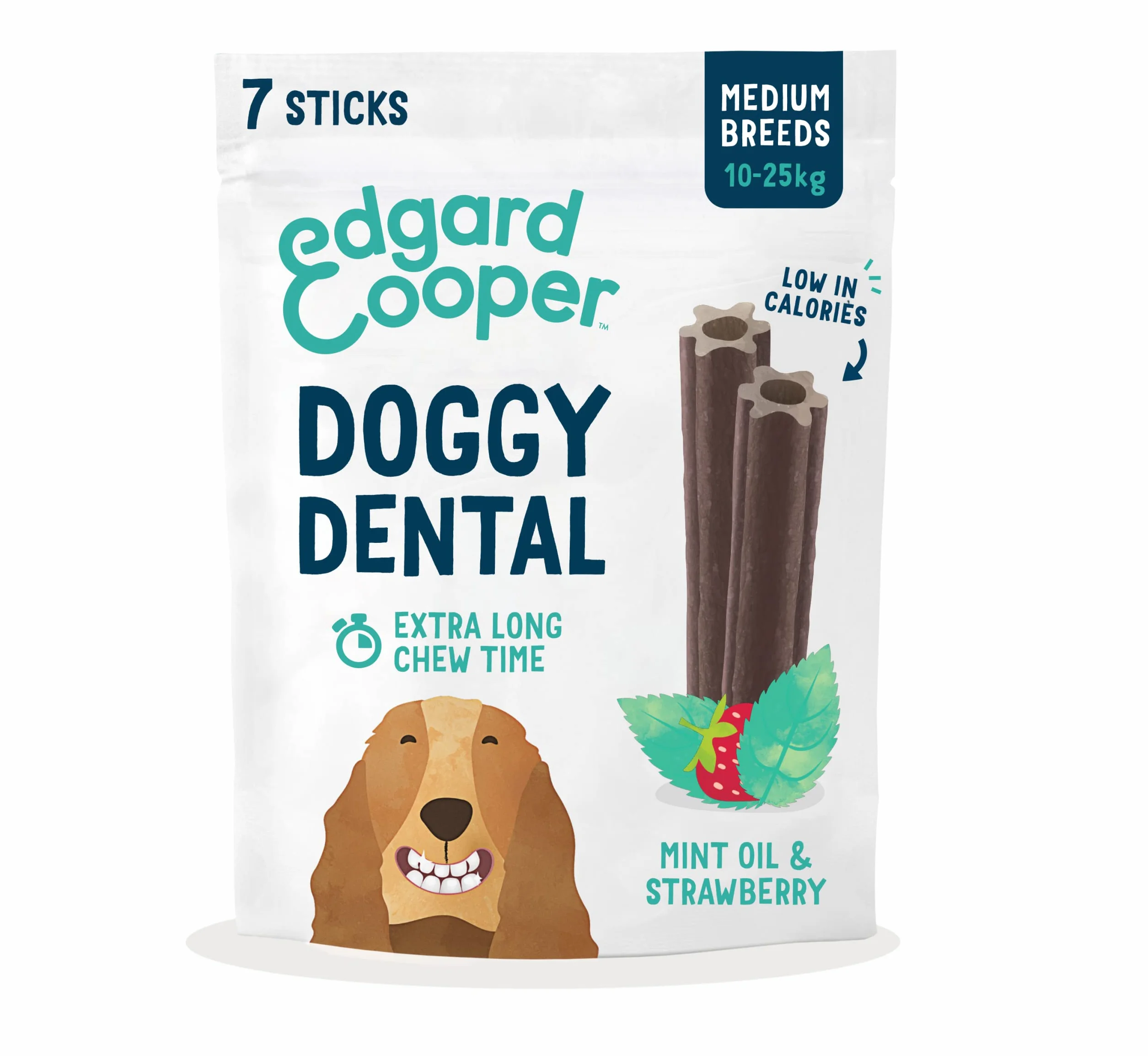 Edgard & Cooper - Dental Dental Medium alla Fragola e Menta - 175 gr