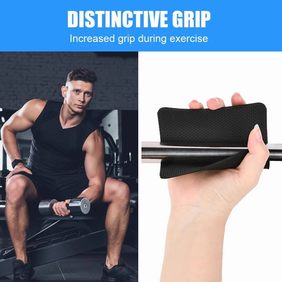 Flintronic Grip Pad, 6 Pezzi Cuscinetti da Allenamento in Neoprene per Palestra Bodybuilding