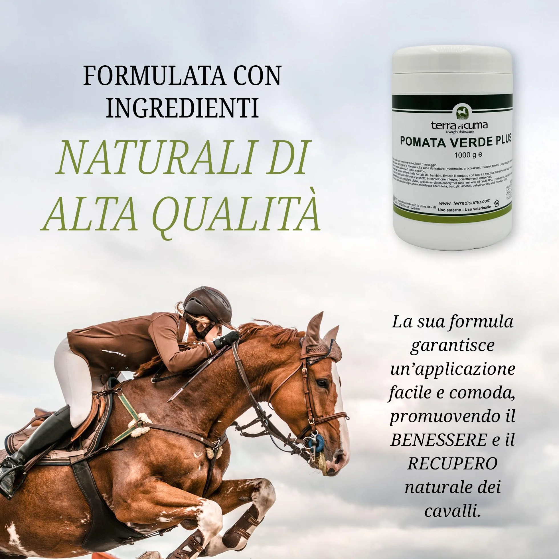 Terra di Cuma Pomata Verde Plus - 1 Kg