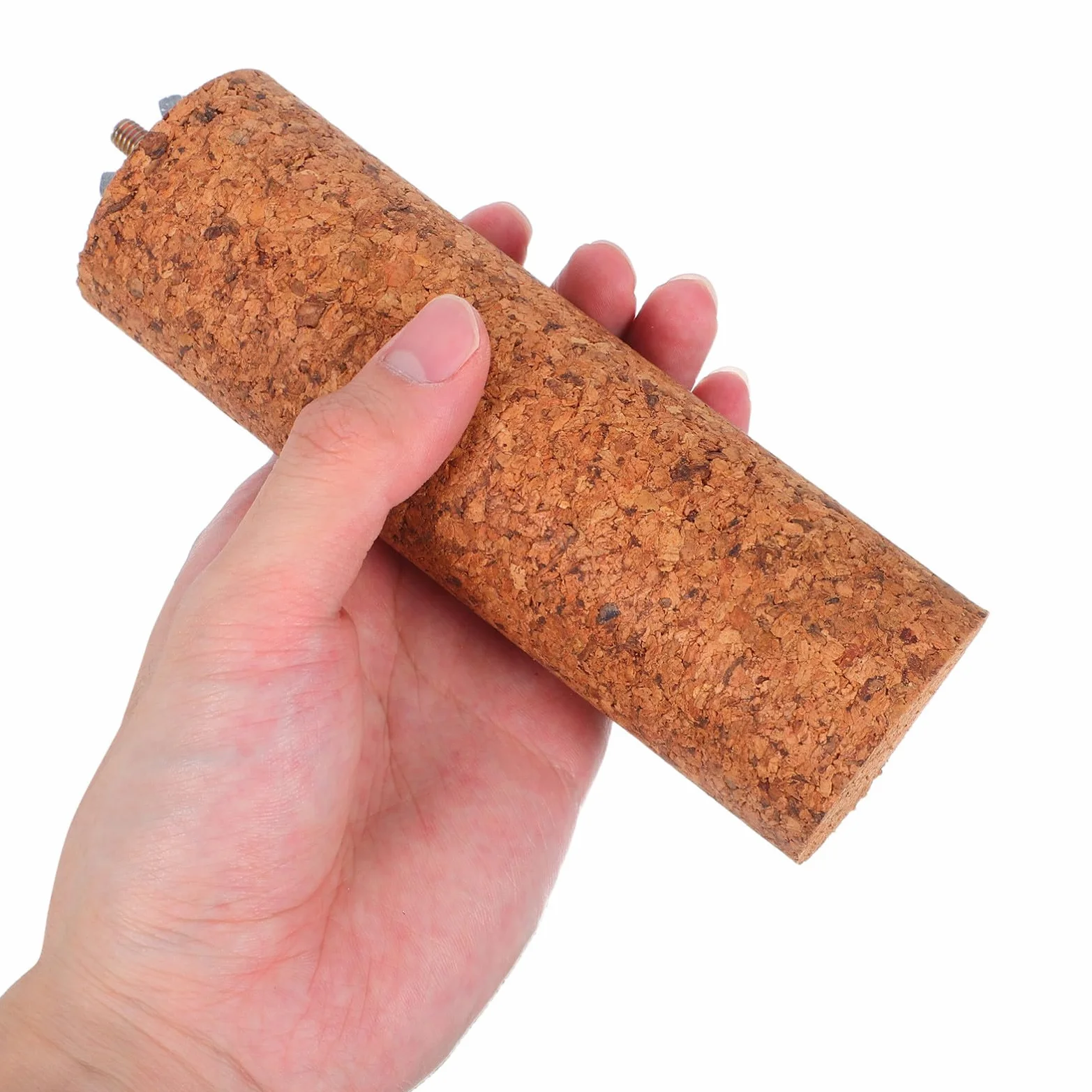Posatoio per Pappagalli in Legno con Lima Unghie per Gabbia - Supporto Resistente per Cura e Gioco