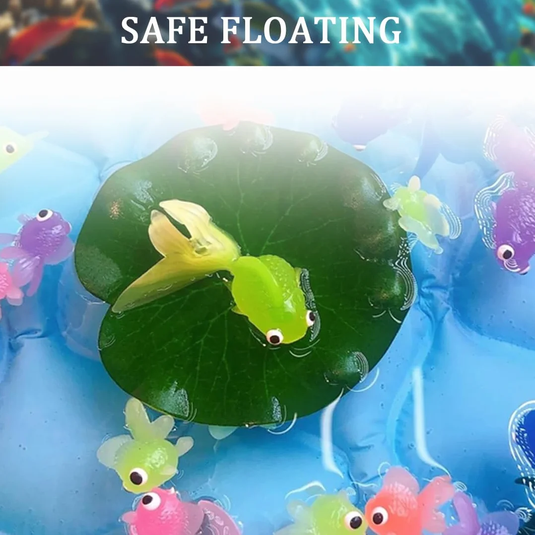 28 PCS Plastica Piccoli Pesci Finti Tropicali Pesce Tropicale Figura in Movimentopesci Galleggianti può Essere Sospeso Non Girato per la Decorazione di Acquari