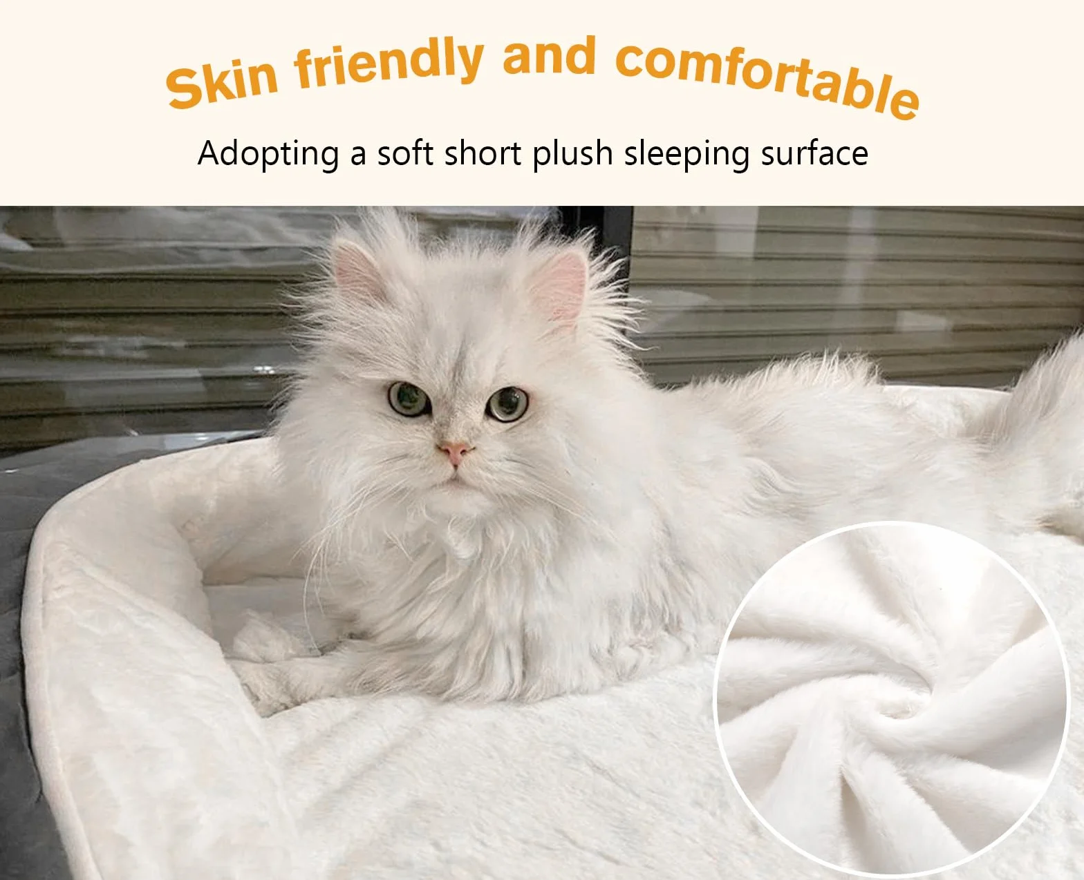 Pecute Divano Letto per Animali Domestici, Divanetto Relax per Cani, Cuccia Cane Gatto, Cuscino Cane di Un Intero Memory Foam a Forma di Uovo (XL 101 * 66 * 20 CM)