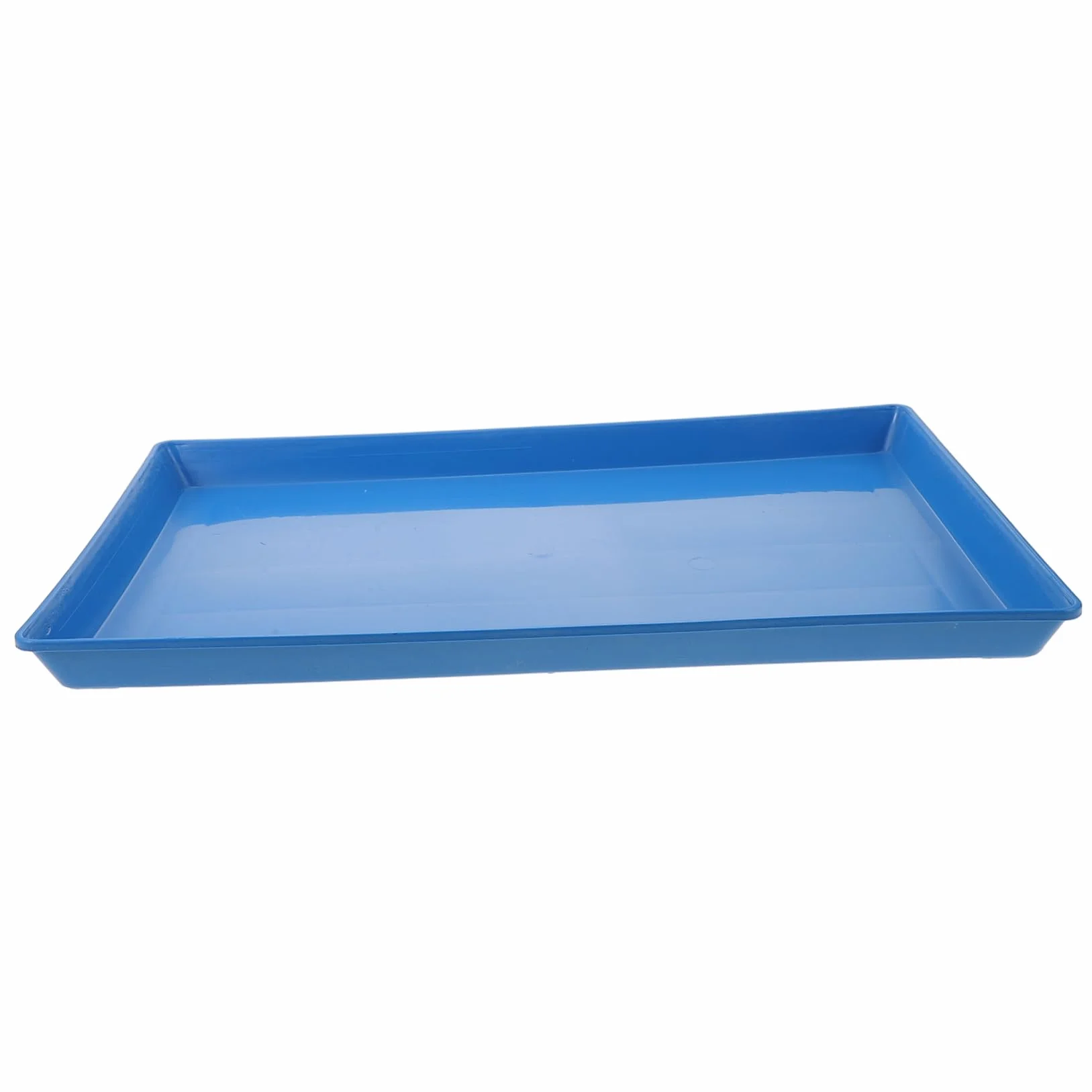 Porta Traversina per Cestino Animali Domestici in Plastica Blu, Progettato per Gabbie e Cage Cani, Facile da Pulire e Adatto a Diverse Toilette per Animali