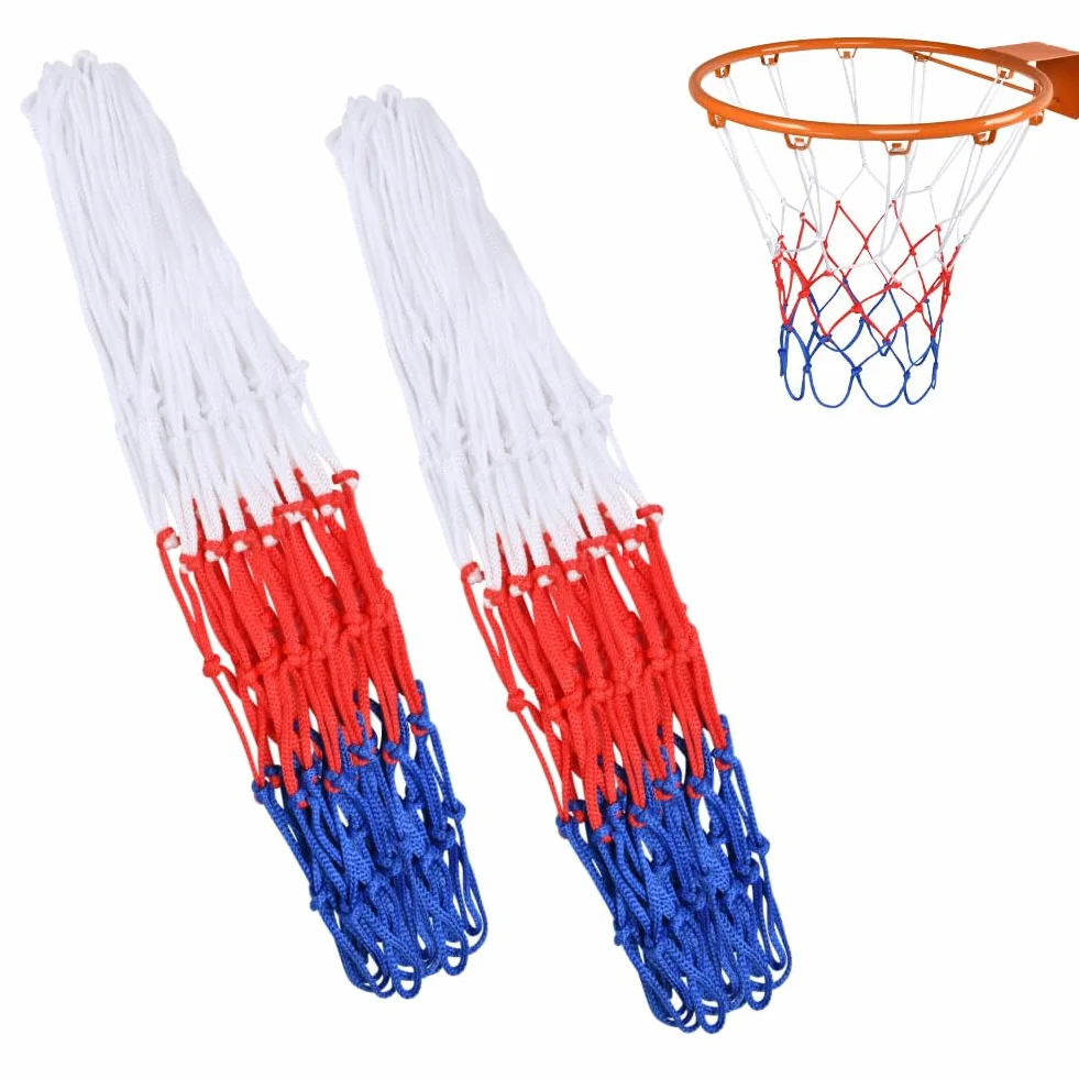 Flintronic Rete da Basket Professionale a 12 Anelli Resistente per Interni ed Esterni