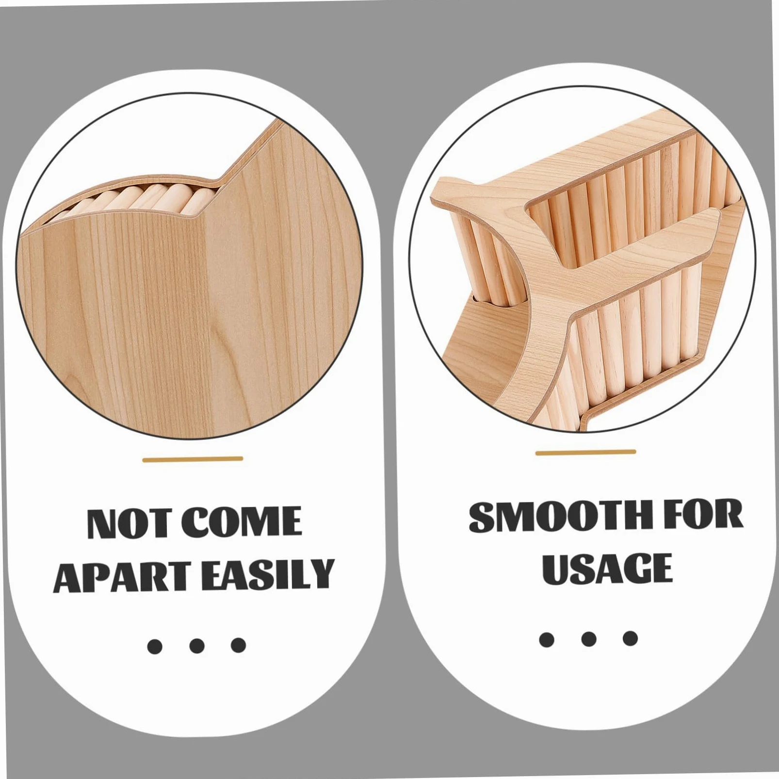 Casetta in Legno per Criceti Tunnel Arco Nascondiglio Casa per Piccoli Animali Accessori Gabbia Decorazione Habitat