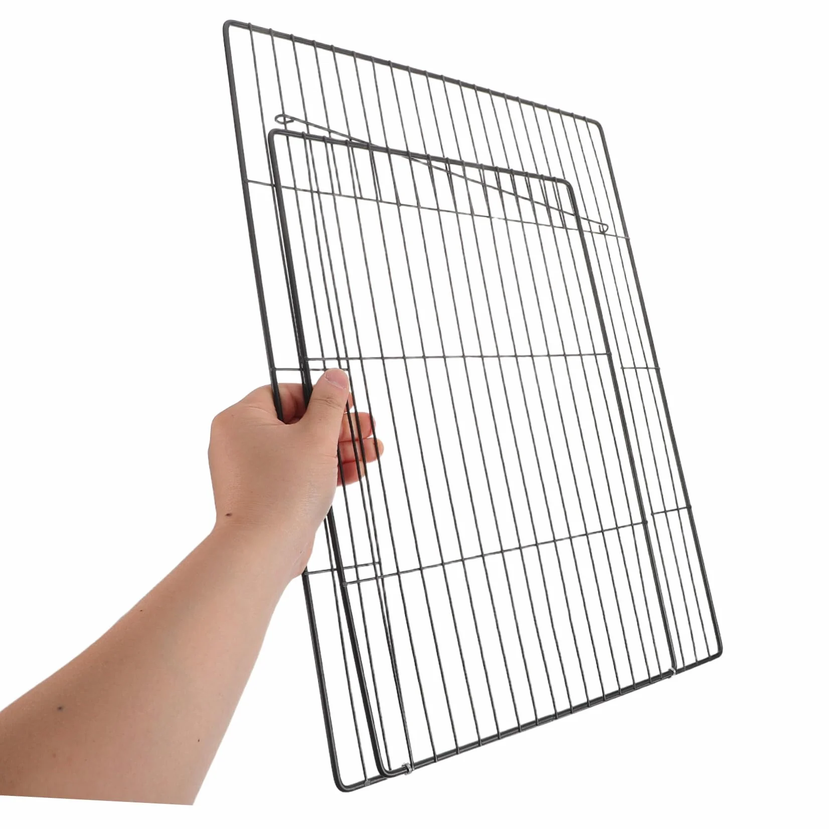 Rete per Con Apertura Accessorio Versatile per Gabbie e Recinti Sicurezza per Grandi Animali