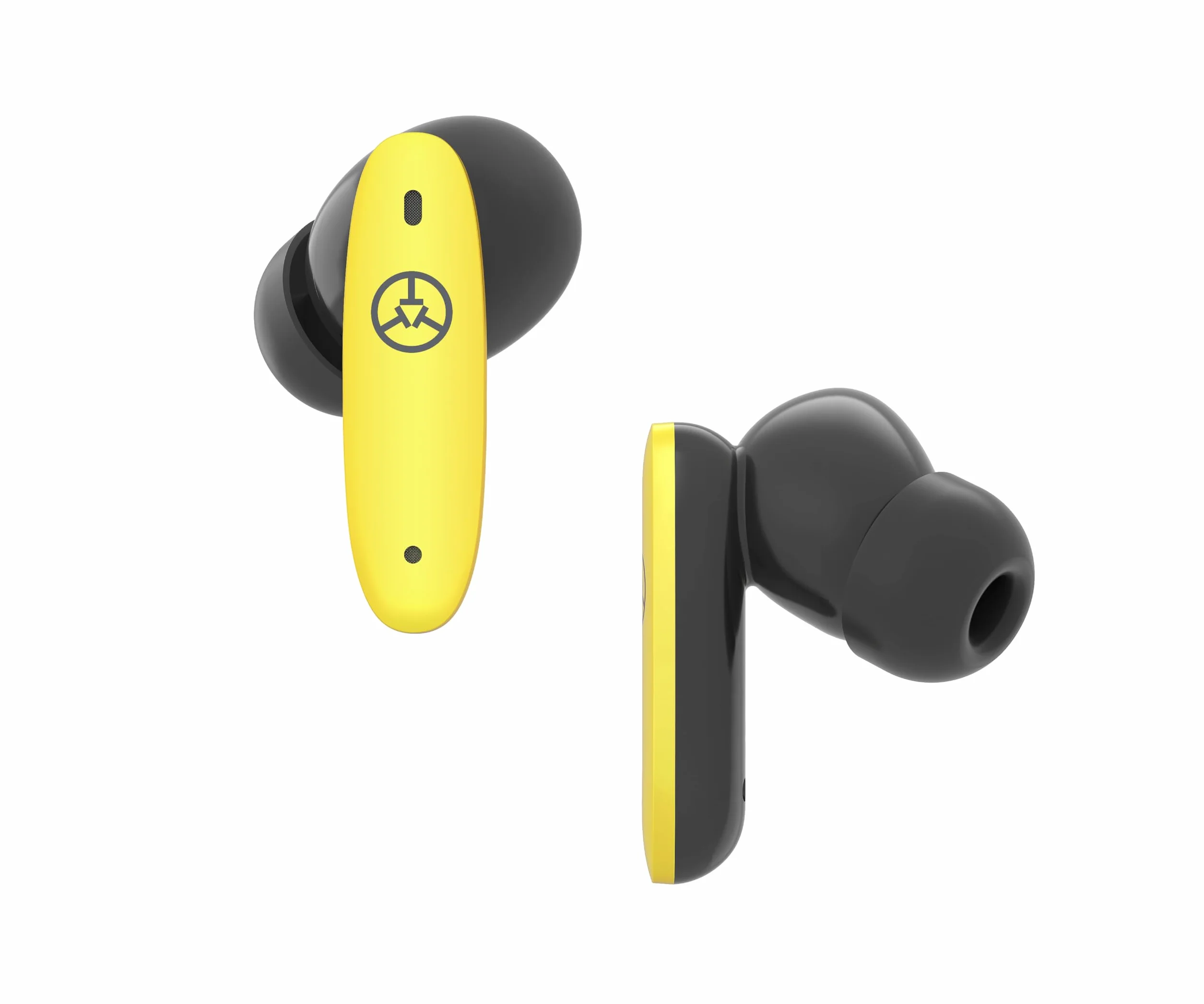 TecTecTec TEAM8 E - Auricolari GPS per Golf - Distanze Fronte/Centro/Retro del Green, Ostacoli, Misurazione Distanza Colpi - con Custodia di Ricarica Wireless