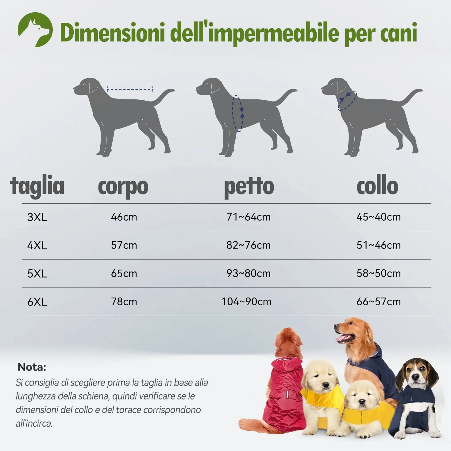 Zellar Impermeabile per Cani con Cappuccio e Strisce Riflettenti, Taglia Media Large Rosso