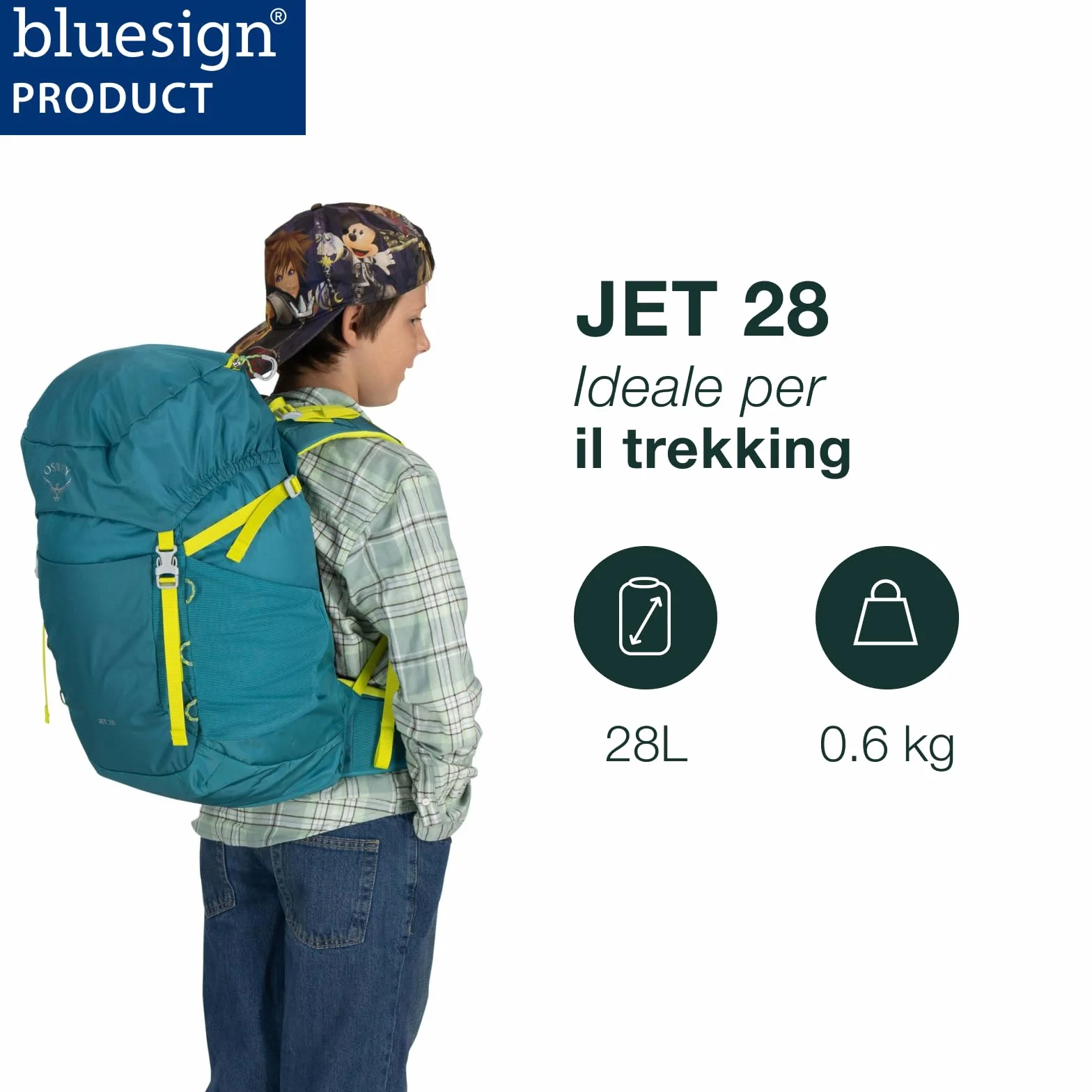Osprey Jet Bambini Zaino