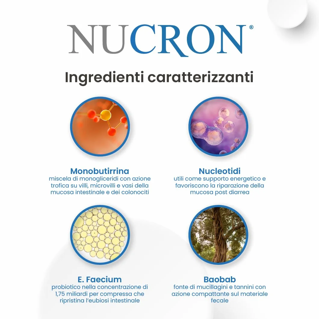 Aurora Biofarma Nucron 30 Compresse Mangime complementare dietetico per cani e gatti