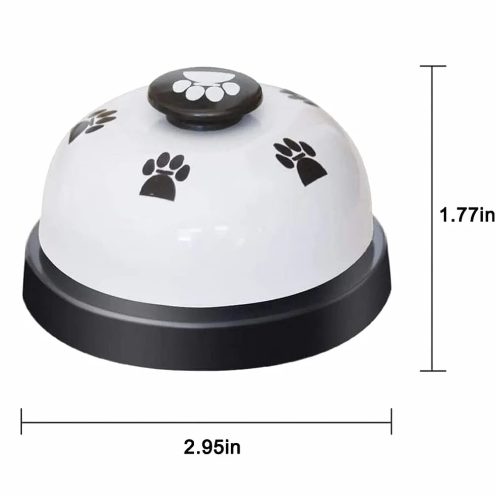 Set di 2 Campanello per Cani per Allenamento alla Porta - Campanelli da Suonare per Uscire, Dispositivo di Comunicazione per Cani e Gatti