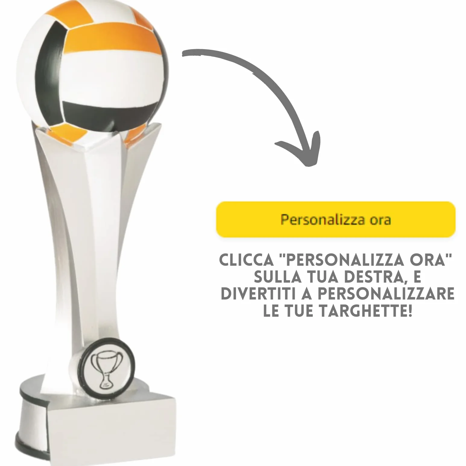 Premiazioni Personalizzate Sportive Coppe e Trofei Figurativi per Tutti Gli Sport con Targhetta Personalizzata Premio Riconoscimento per Eventi Specifici