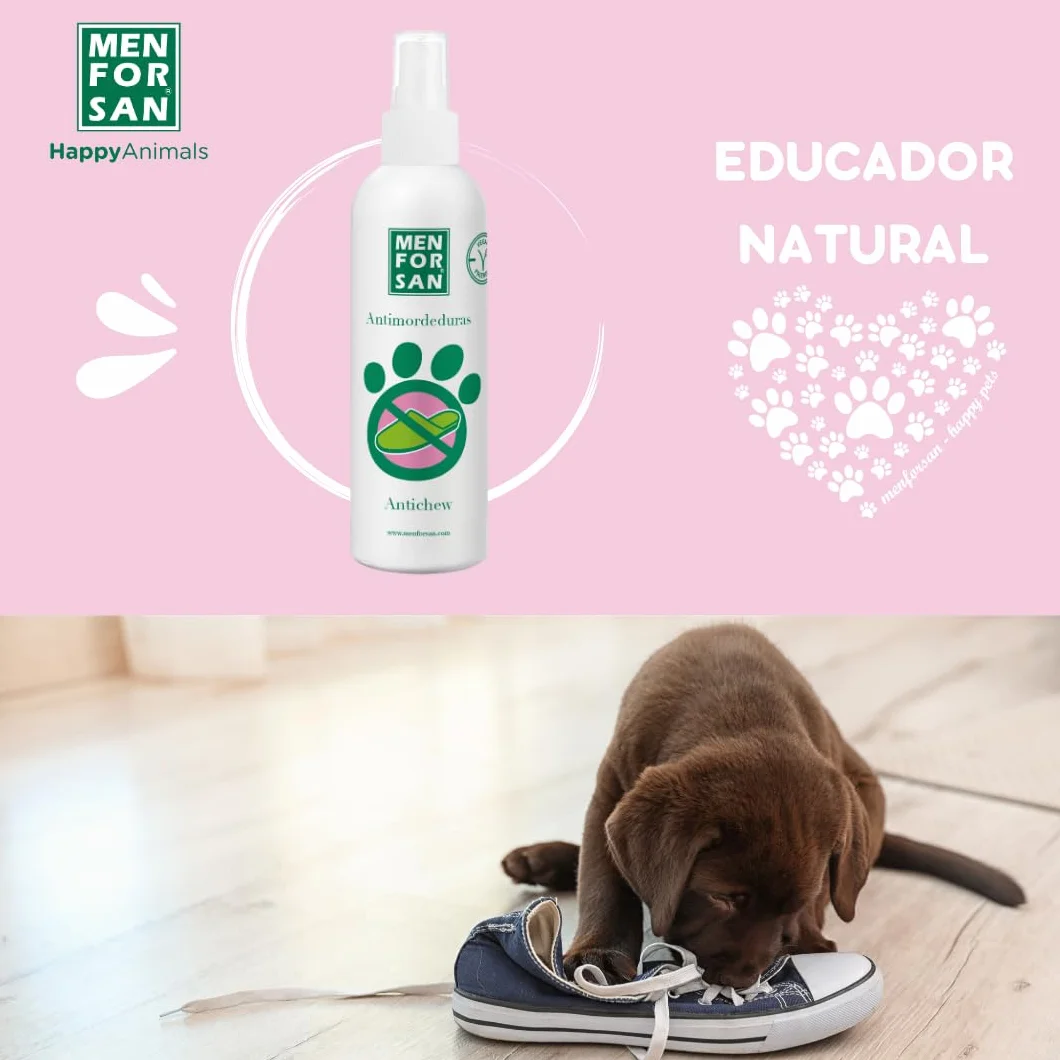 Spray Anti-mordillage pour chiens Menforsan (125 ml)