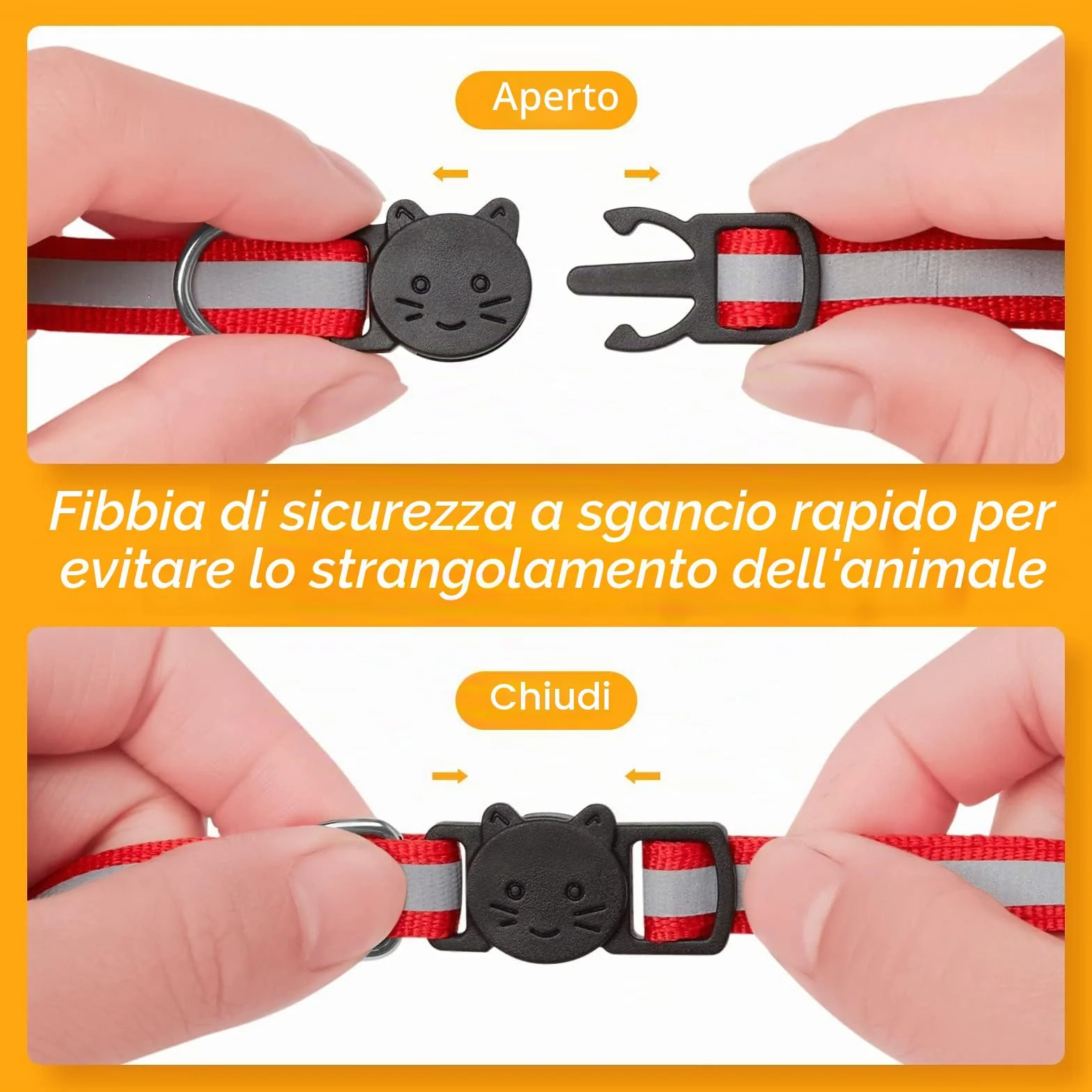 12 Pcs Collare Gatto Riflettenti,Collari per Gatti Antistrozzo con Campanellino,Regolabile 19-32 cm,Sicuro,Nylon,Personalizzato Accessori Animali Domestic(12 Colori e 2 Etichette Anti-Perso)