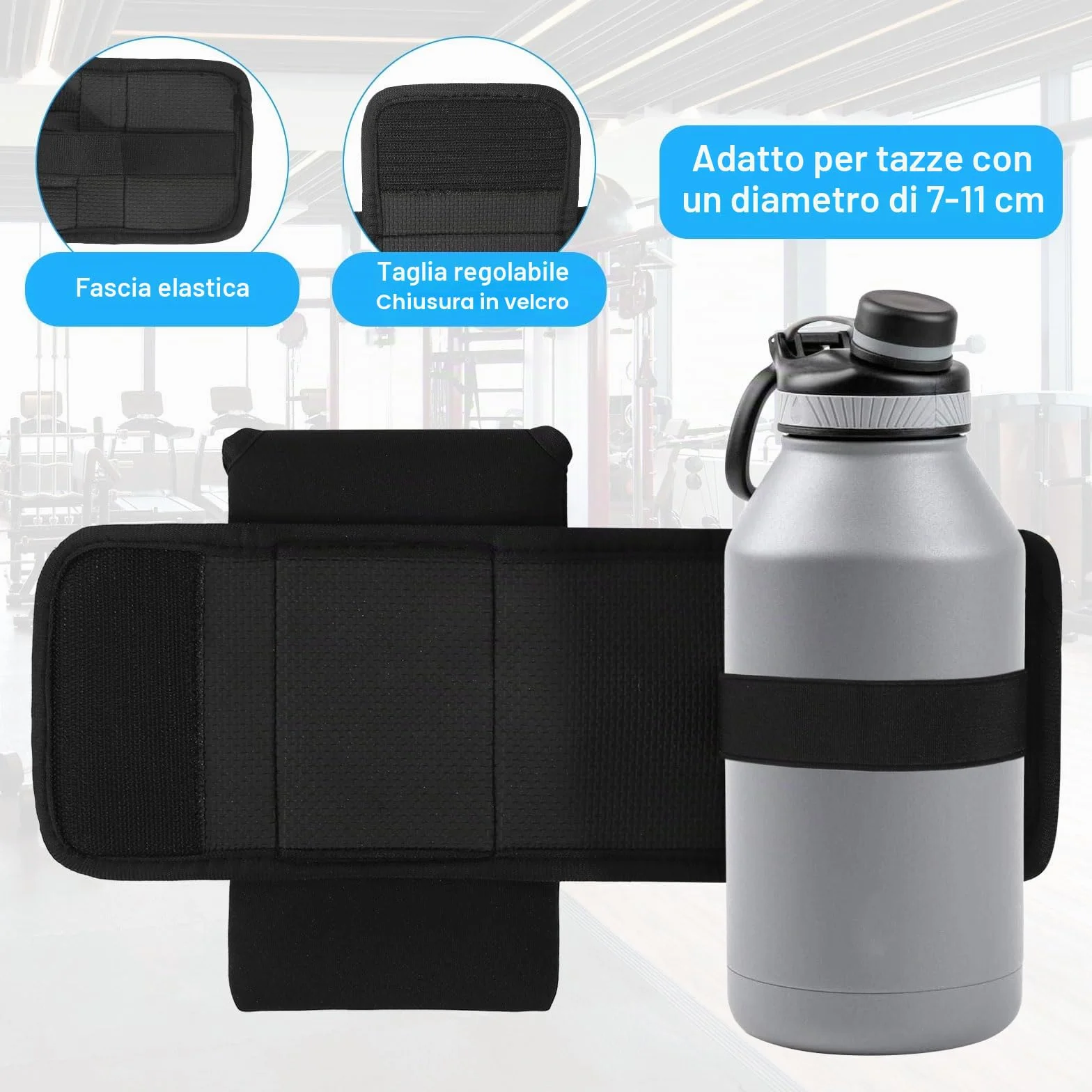 Prota Magnetico Fitness Borsa Magnetica per Accessori Palestra