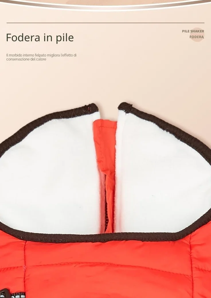 Cappotto invernale caldo per cani, giacca imbottita in pile riflettente con imbracatura integrata, impermeabile, antivento, cerniera, verde, XXL