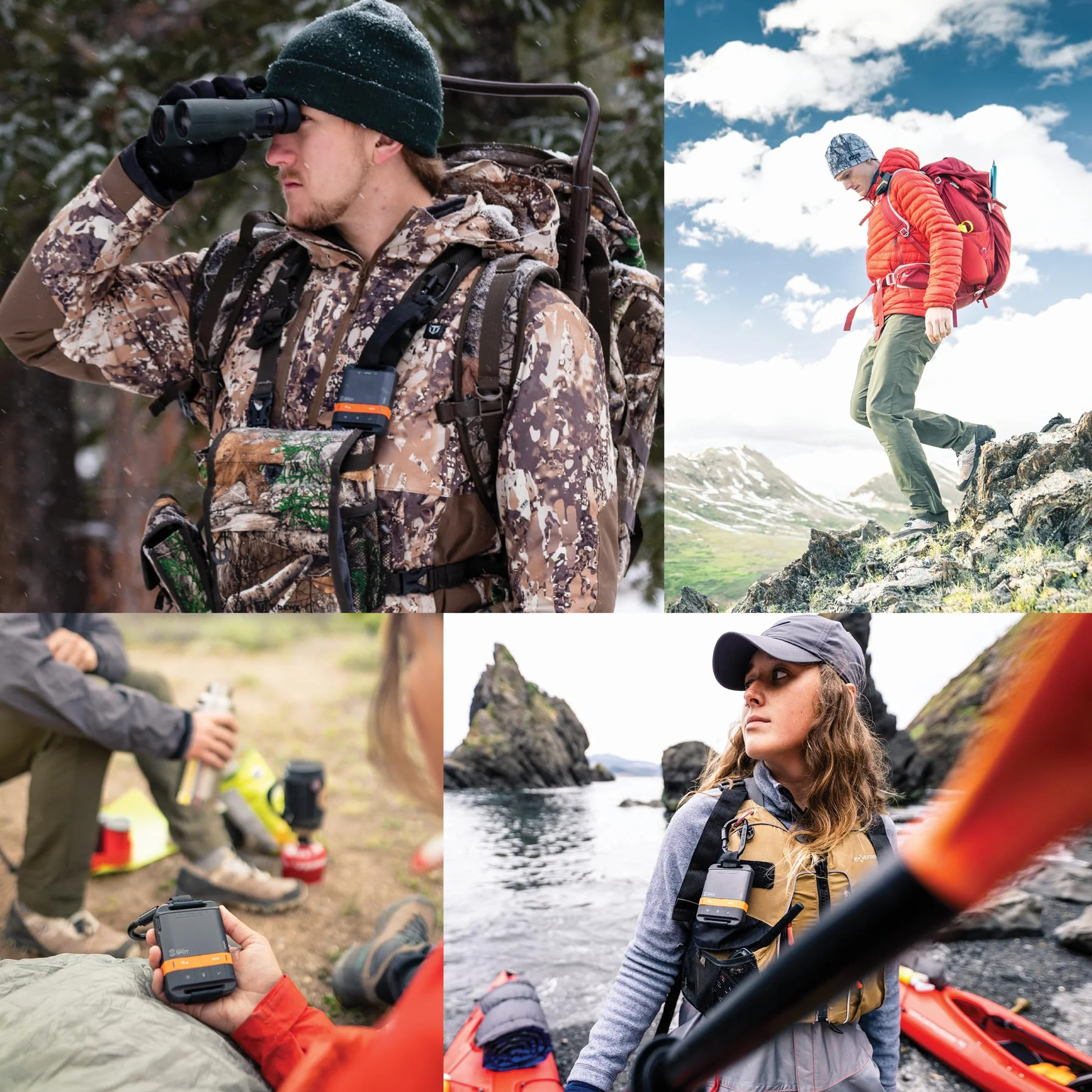 SPOT Gen4 Messaggero GPS satellitare | Tracker portatile tascabile per escursionismo, campeggio, lavoro in solitaria e avventure fuori rete | Rete satellitare Globalstar | Abbonamento richiesto