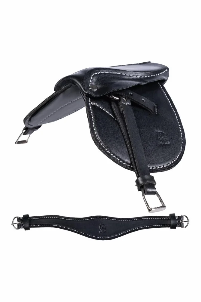 HKM Cuddle Pony Sella Nero Taglia unica