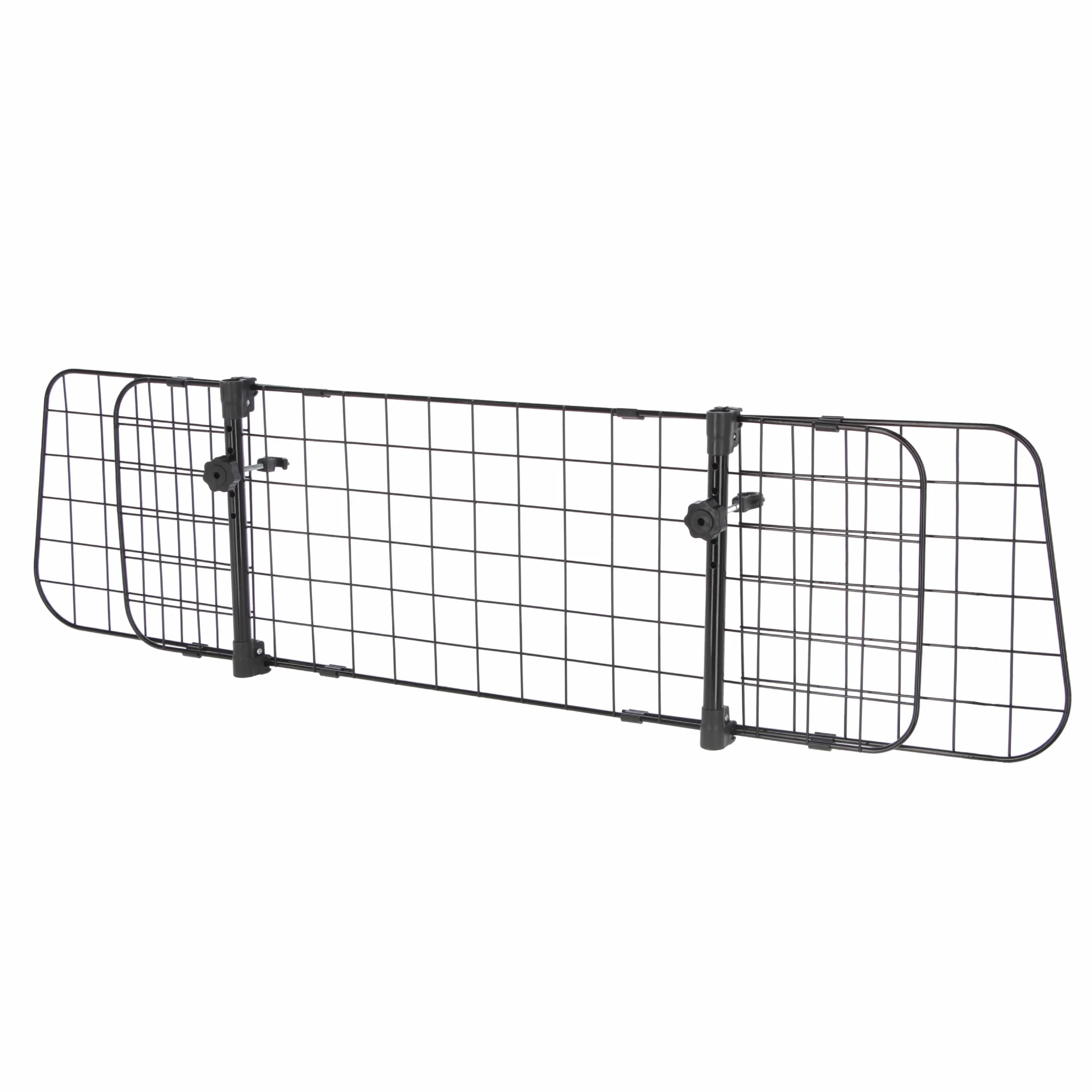 Kerbl Cancelletto di Sicurezza per Auto, Protezione Trasporto, Divisorio, Nero, 30 cm, 96-145 cm, Metallo, Cani, Larghezza Regolabile