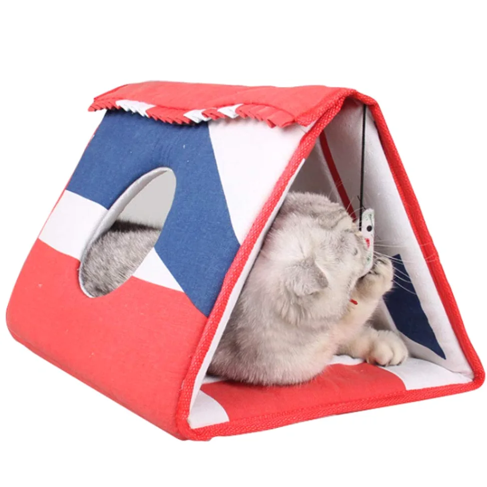 Giochi per Gatti Giochi per Gatti Gioca A Tunnel, Gioca A Nascondino, Tappetino per Graffi di Gatto, Collezione di Graffi di Moquette in Sisal con Giocattolo Appeso per Gattini