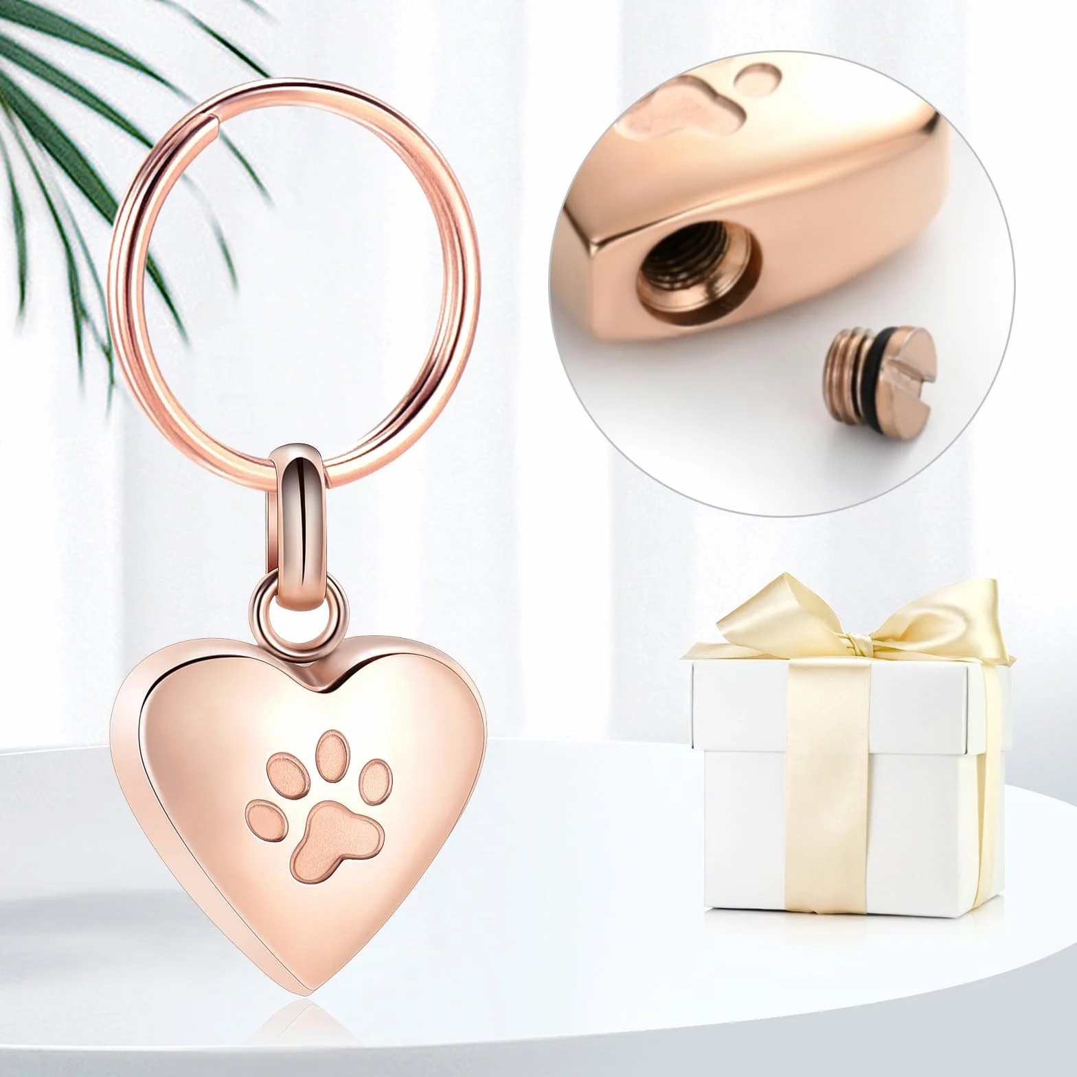cremazione gioielli urna portachiavi per animali domestici cenere umana cane gatto keepsake memorial urna portachiavi cenere supporto per donne uomini