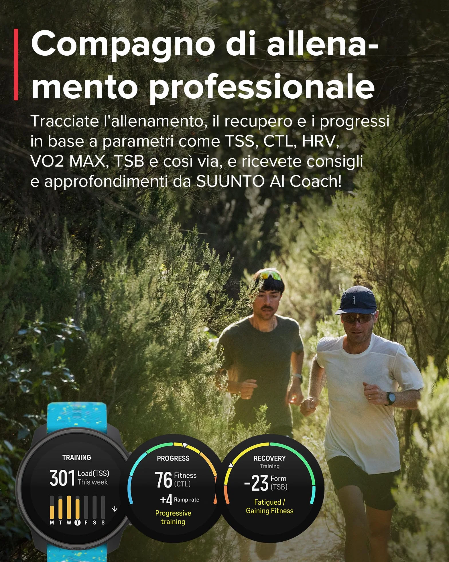 SUUNTO Race S Orologio Sportivo Donne Uomo, GPS Running Activity Tracker, Bi-Band GNSS, Offline Map, AMOLED Touch Schermo, Smartwatch Cardiofrequenzimetro Altimetro, 95+ Sports, Autonomia 13 Giorni
