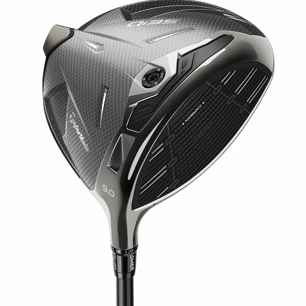TaylorMade Qi35 Driver Golf Club, ottimizzato per Lancio e Rotazione ideali, distribuzione del Peso Personalizzabile per Distanza e Tolleranza