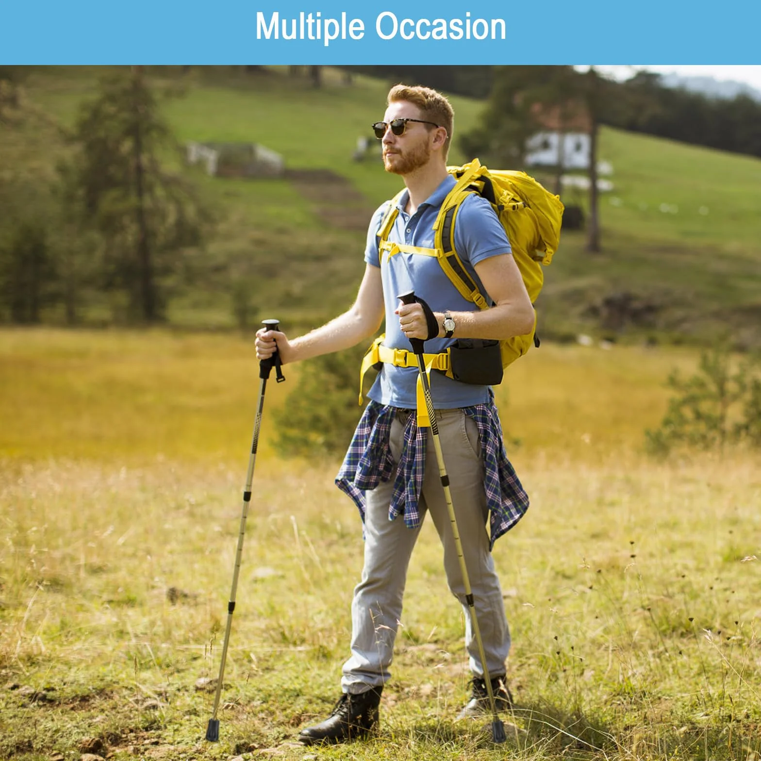 Bastoncini da Trekking Nordic Walking Tamponi Gomma 6 Pezzi