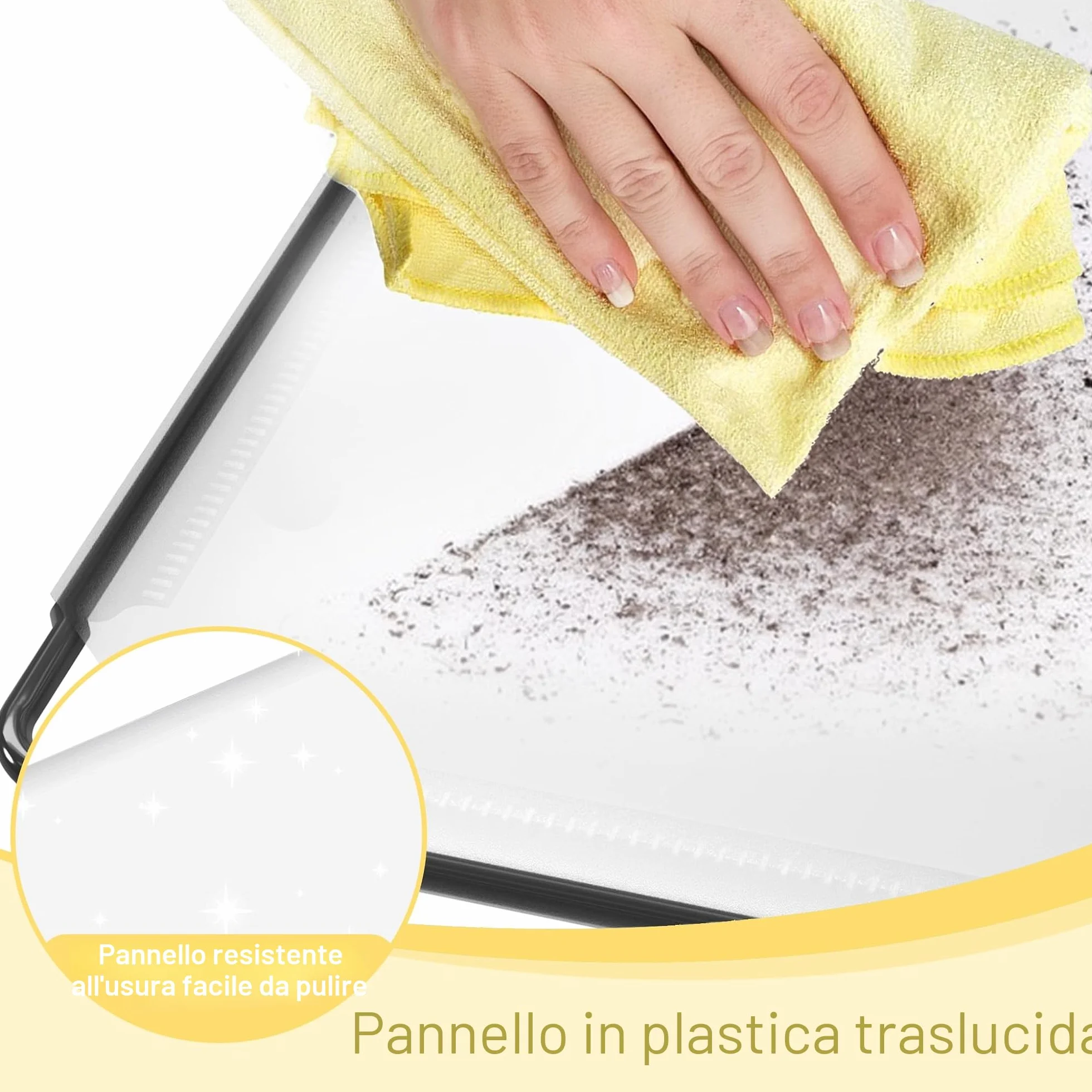 UISEBRT Recinzione libera con base e tappetino impermeabile confortevole, set da 12 pezzi, box modulare, 143 x 73 x 46 cm, per piccoli animali e cuccioli, box per cani, gabbia per conigli, recinto per
