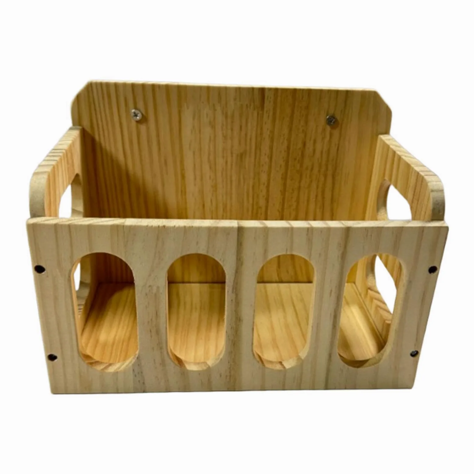 Mangiatoia Portatile in Legno per Conigli, Ricci, Furetti E Criceti.