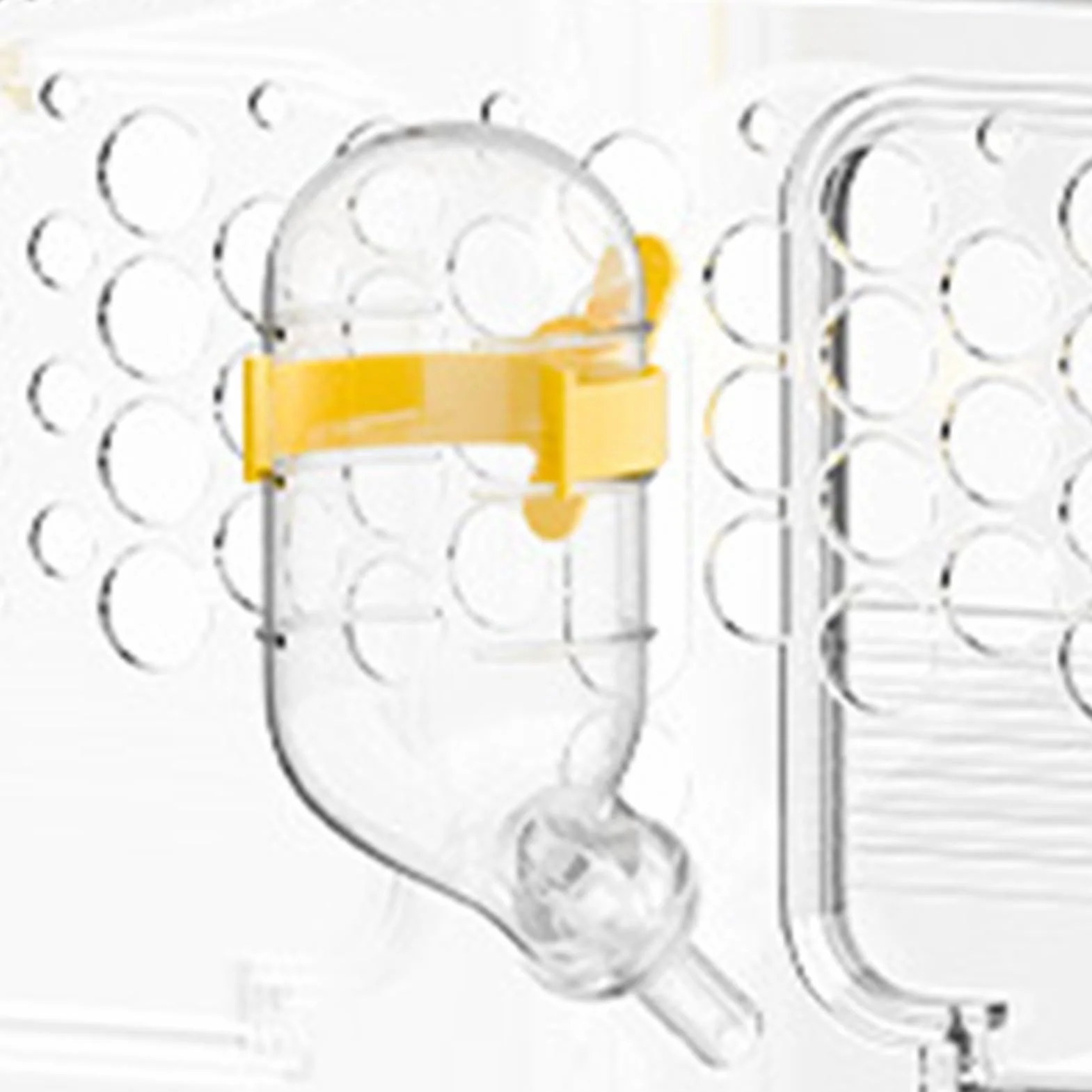 Transparent Bird Carrier - 7.87 Inches Portable Breathable Travel Cage | Nylon PET Parakeet Box For Conures Canaries Cockatiels Hamsters Outdoor Park Trips