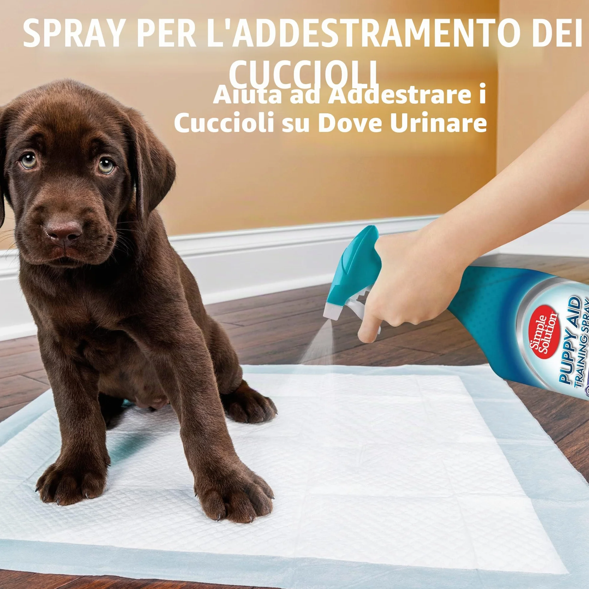 Simple Solution per Cani, Spray Addestramento Cucciolo taglia piccola- 500 ml