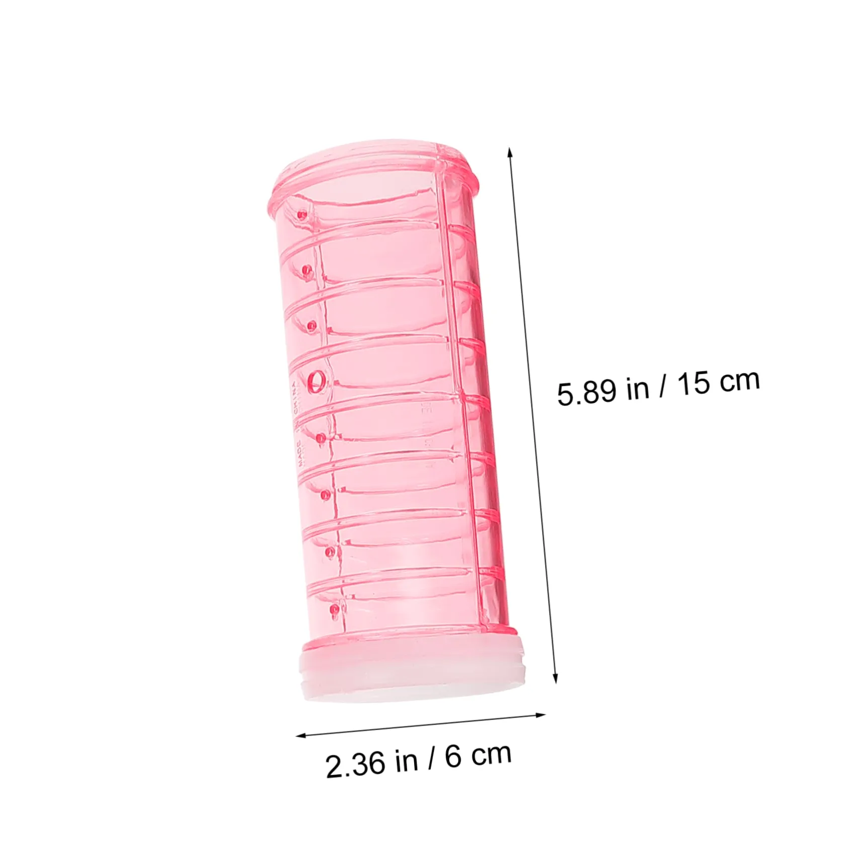 Tunnel per Criceti in Plastica Rosa, Moduli Labirinto Fai-da-te Resistenti e Collegabili per Animali Domestici, Gioco per Gabbie e Recinti