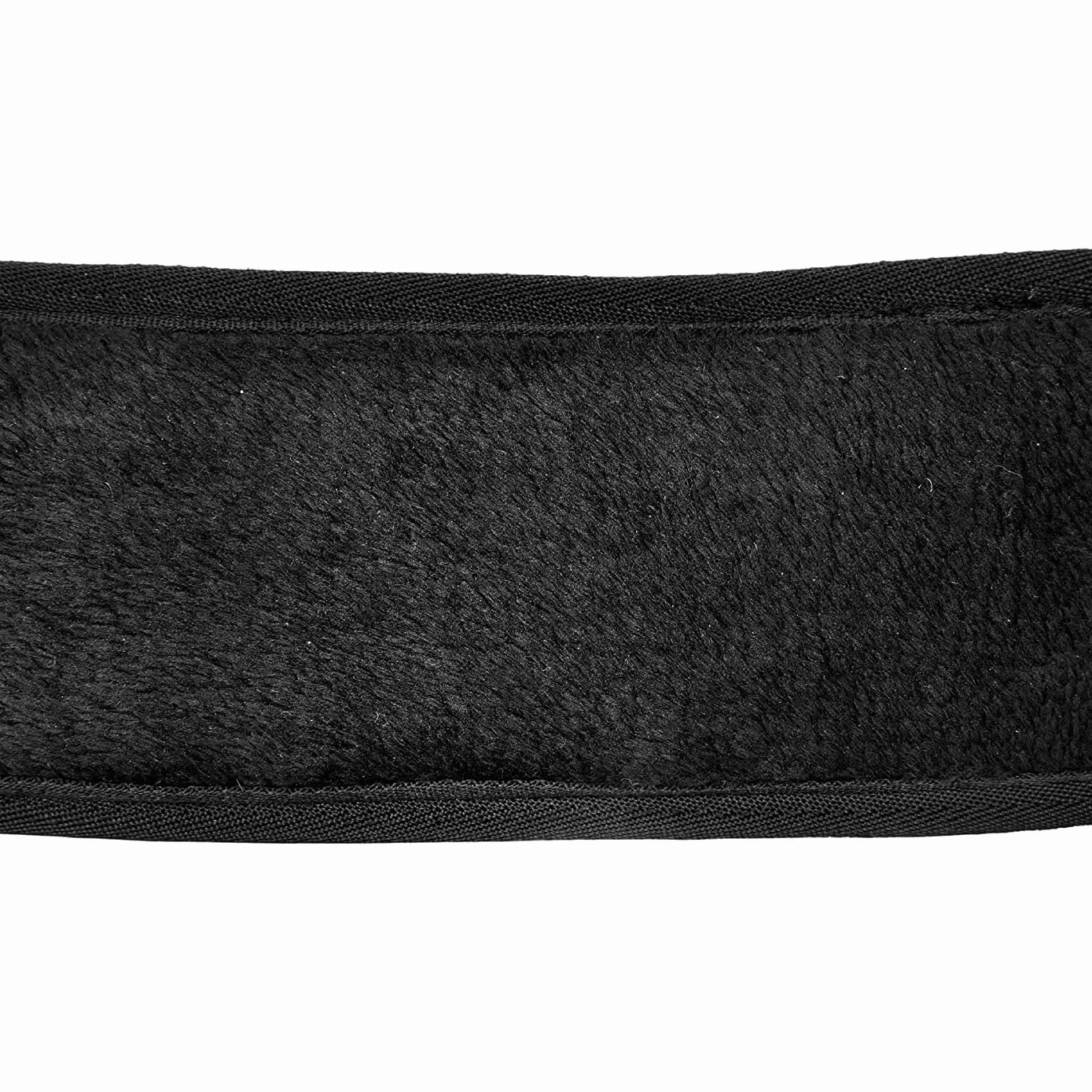 Sella per cavallo inglese in pelle per tutti gli usi, set di finimenti per cavalli da 12" a 18" Black (43cm Seat)