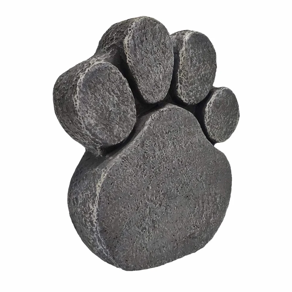 Pietre commemorative personalizzate per cani da compagnia - impronte di zampe di cane per animali domestici - regalo di simpatia per la perdita di nome e data incisi su animali domestici