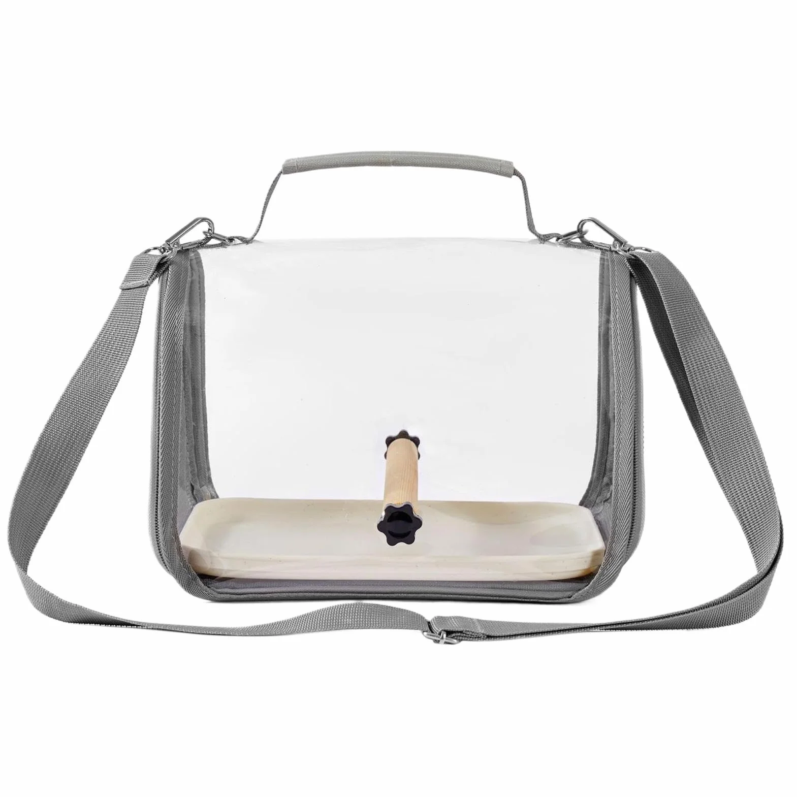 Borsa da trasporto per pappagalli, trasportino per parrocchetti con posatoio, calopsitta, piccola gabbia per il trasporto di animali domestici, parrocchetti, piccioncini, calopsitte