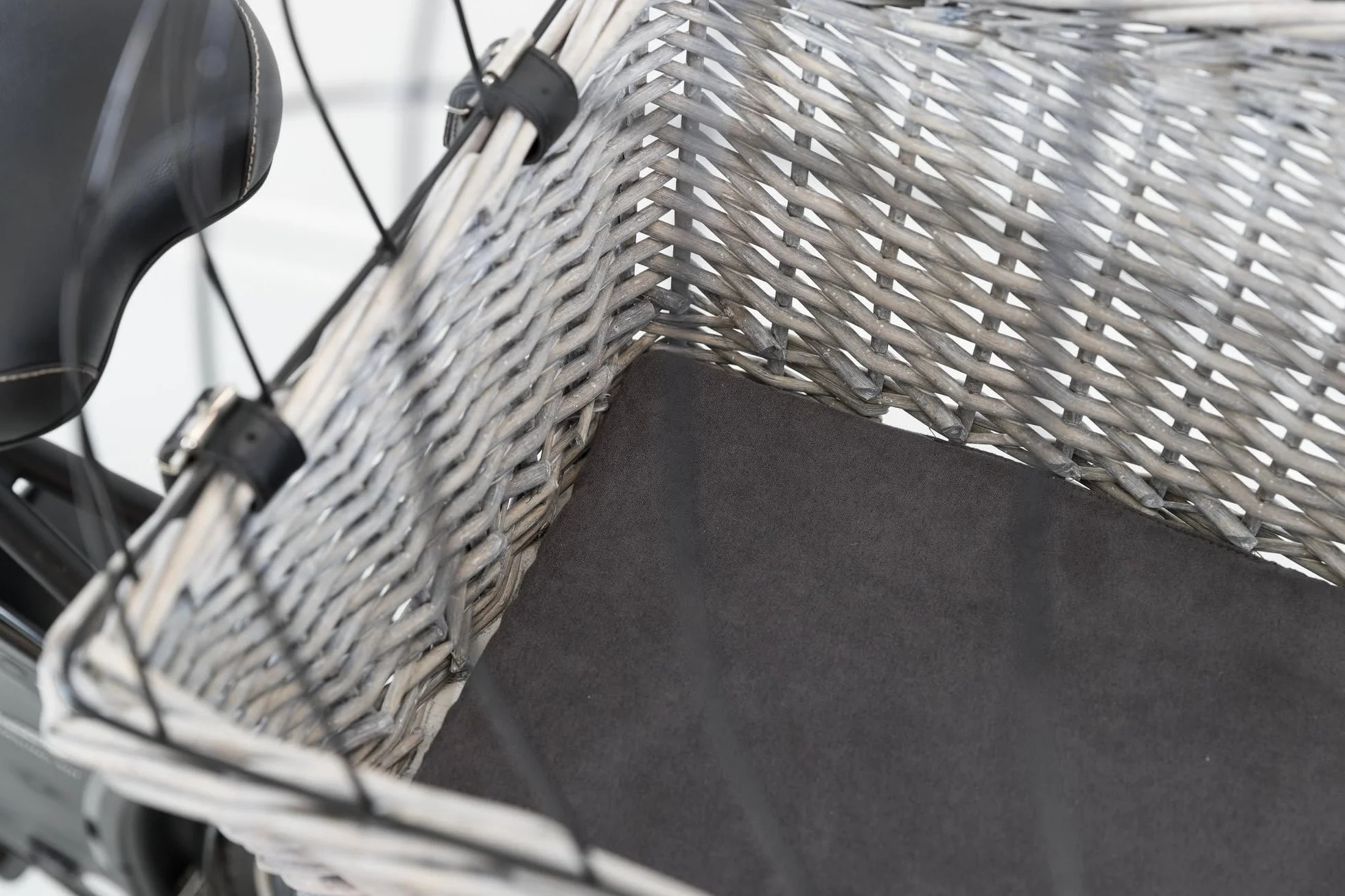 TRIXIE Cestino per bicicletta con griglia per portapacchi