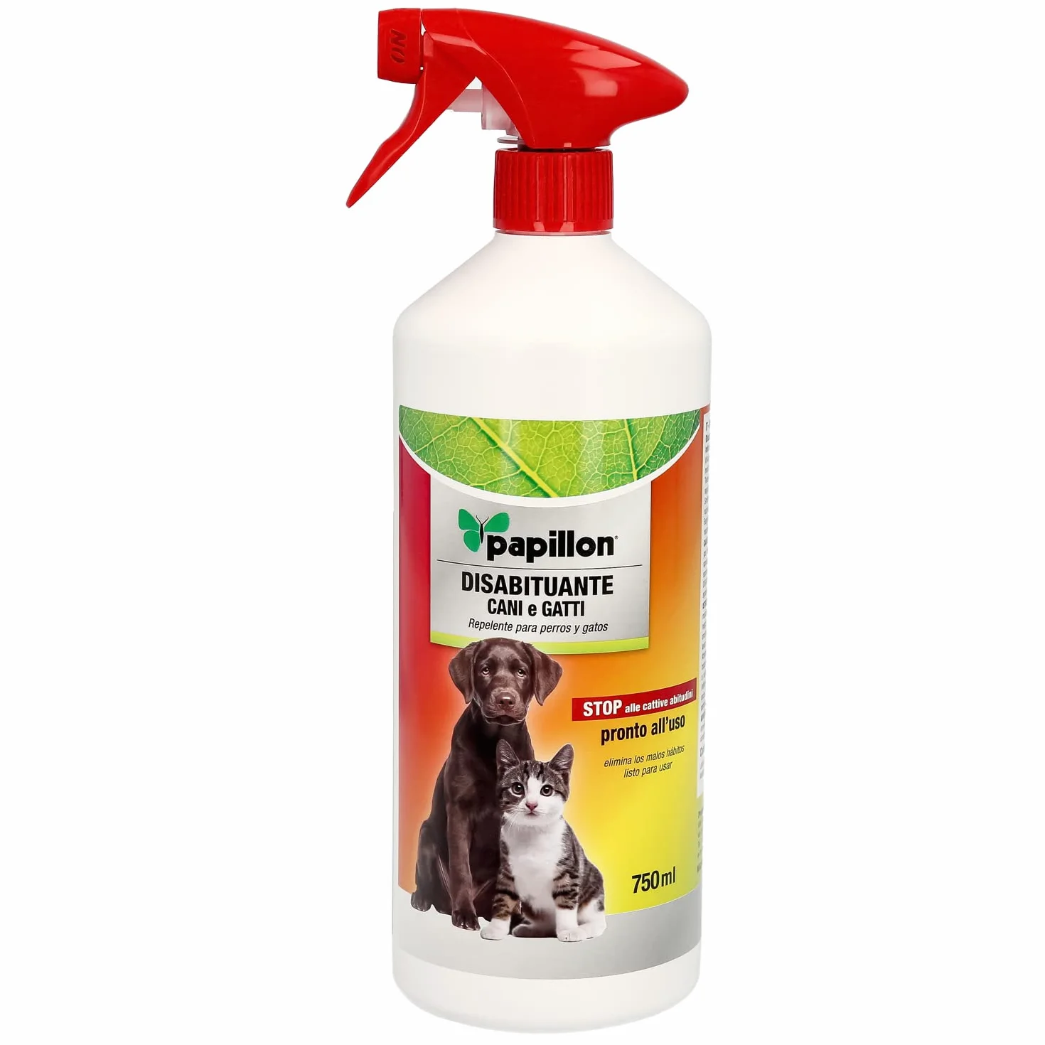 PAPILLON Repelente Orina Perros y Gatos (750 ml.) Antiorines perros, repelente orina perros, repelente orina gatos,