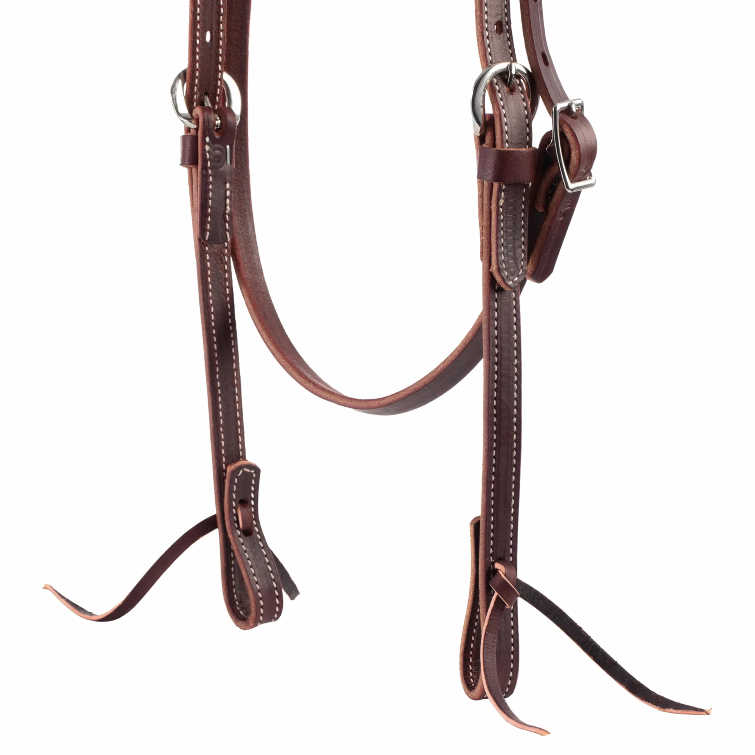 Weaver Leather Cinghia di Cuoio, testiera con frontalino in Pelle