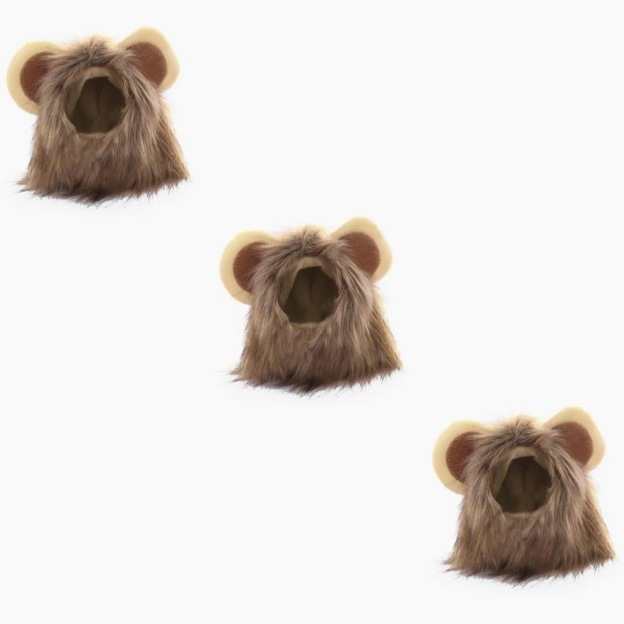 BESPORTBLE Costume Da Per Animali Domestici Da 3 Pezzi Con Parrucca Da Leone E Cappello Di Small Cat Dog Costumes Per Passeggiate Quotidiane Ed Eventi Del Fine Settimana